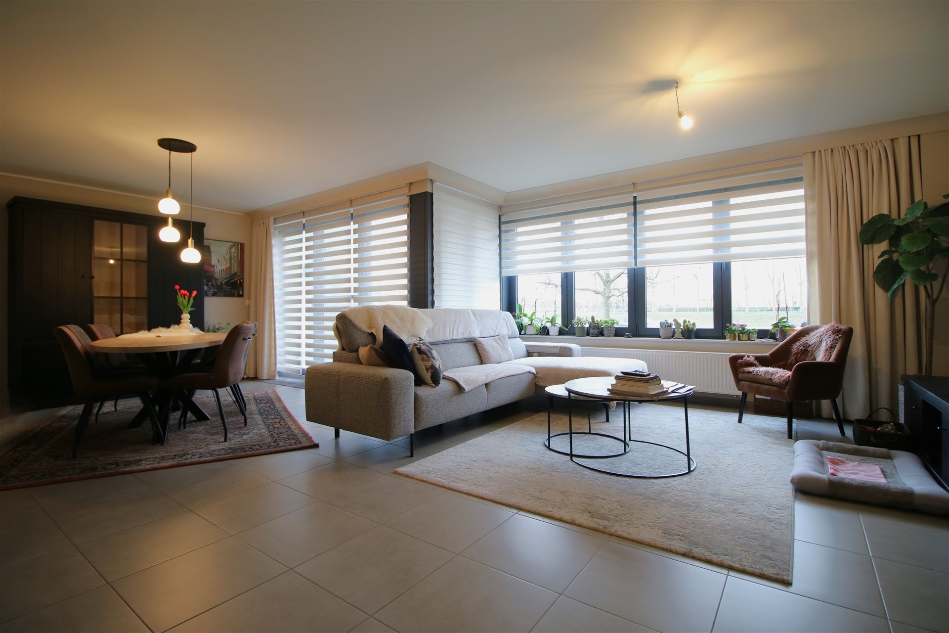 Knap gelijkvloers 2 slpk, terras & garage foto 3