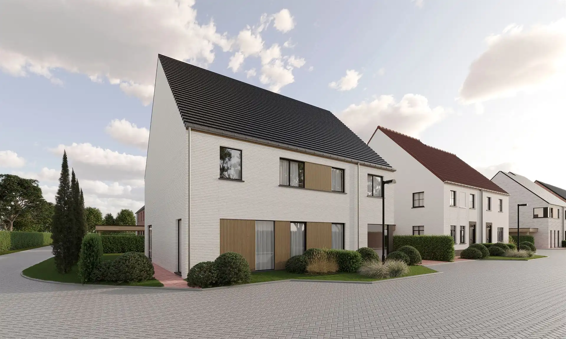Energiezuinige nieuwbouwwoning in het centrum van Harelbeke foto 16