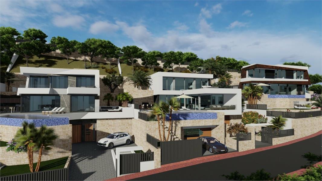 NIEUWBOUW LUXE VILLA MET SPECTACULAIR UITZICHT IN CALPE foto 15