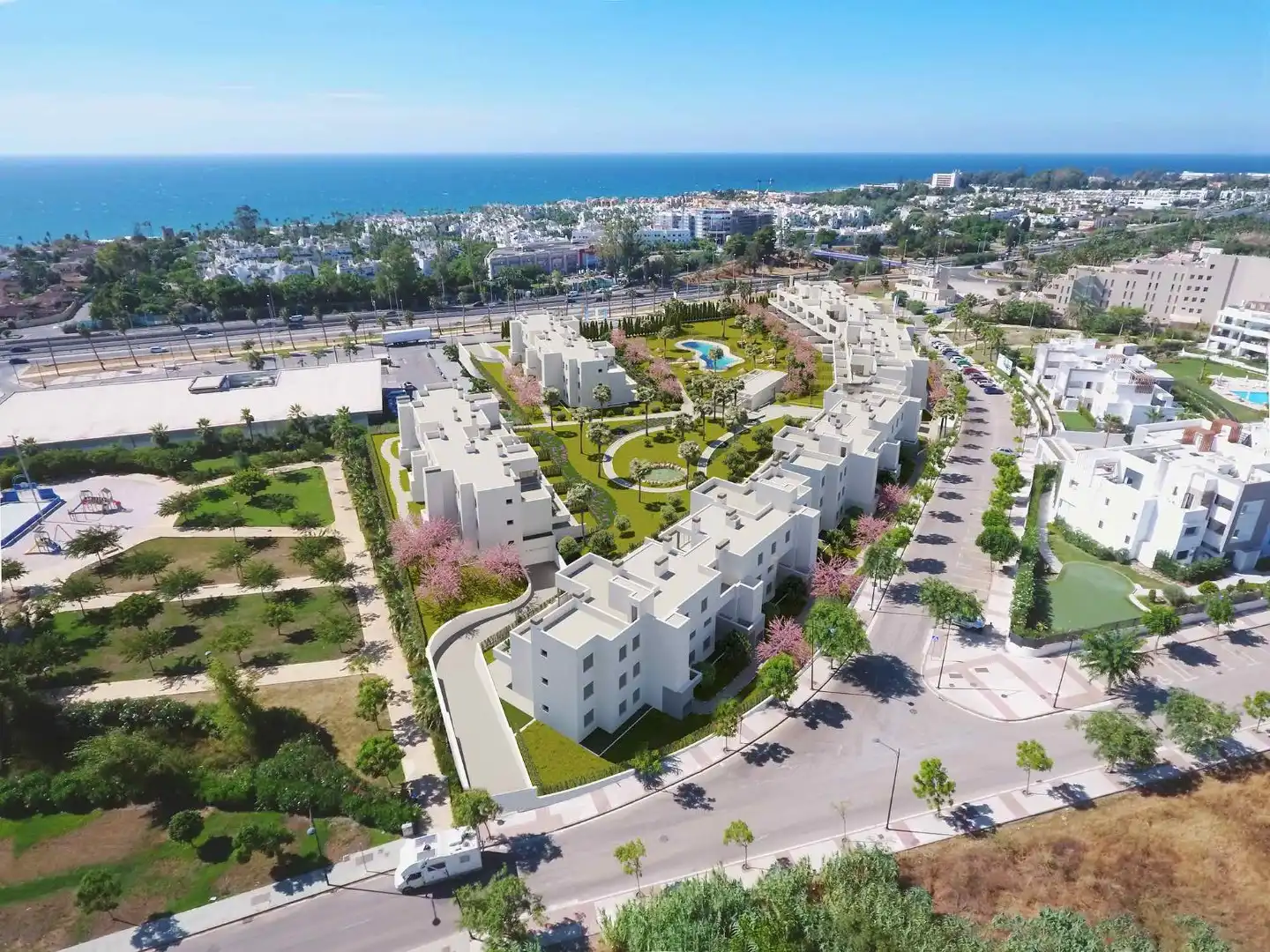 Acqua Gardens: nieuwbouwproject op toplocatie vlakbij Marbella foto {{pictureIndex}}