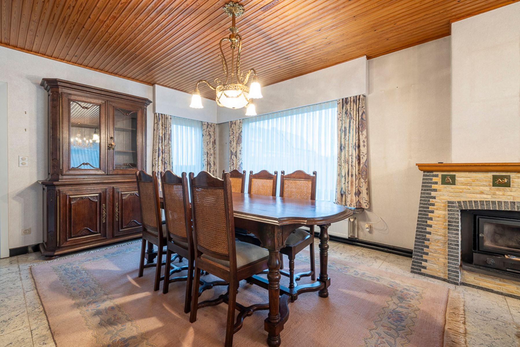 Halfopen bebouwing met 3 slpks, tuin en garage in Evergem foto 6