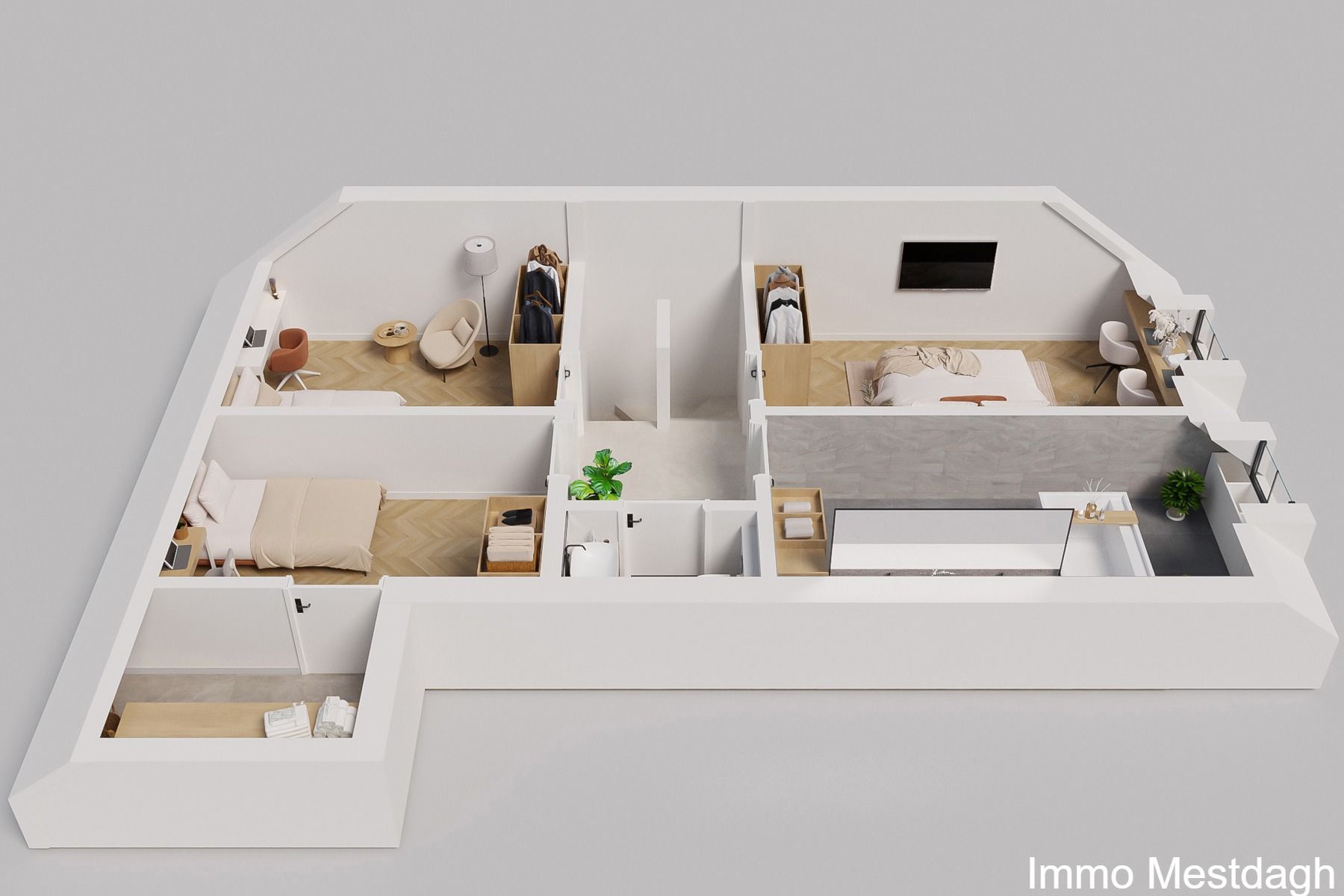 Prachtig nieuwbouw (2025) duplex appartement met terras en autostaanplaats foto 4