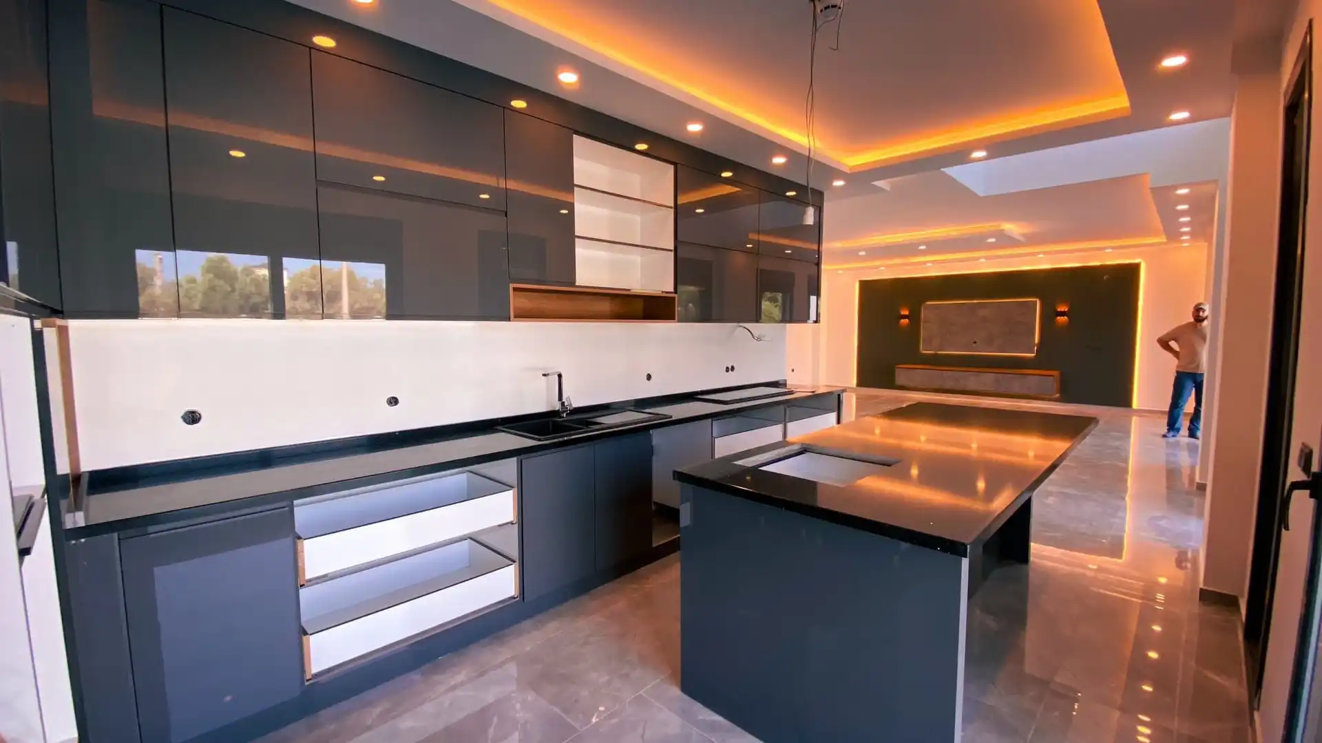 Moderne villa foto 6