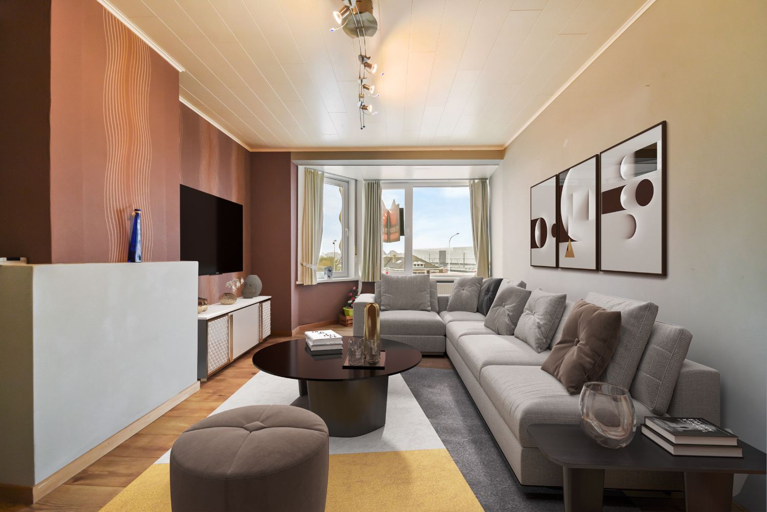 Licht op te frissen twee slaapkamer appartement op een uitstekende locatie foto {{pictureIndex}}