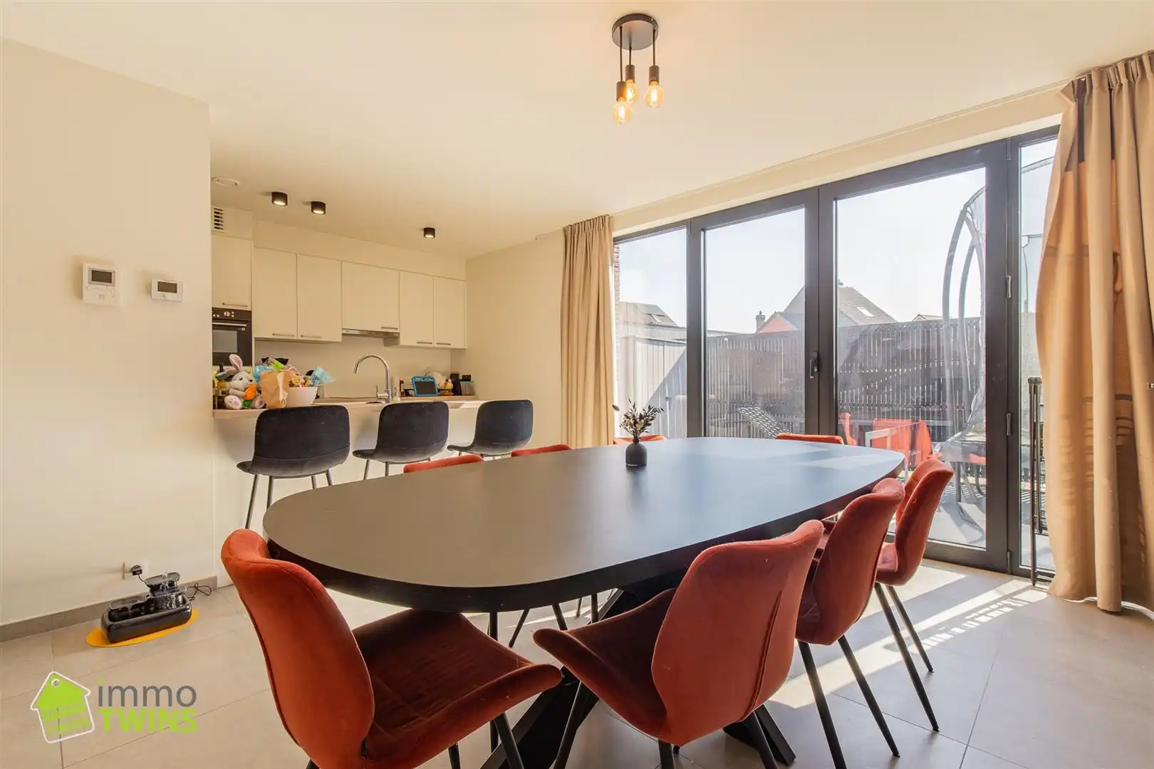 Modern gelijkvloers appartement met terras en staanplaats te Grembergen bij Dendermonde  foto 2