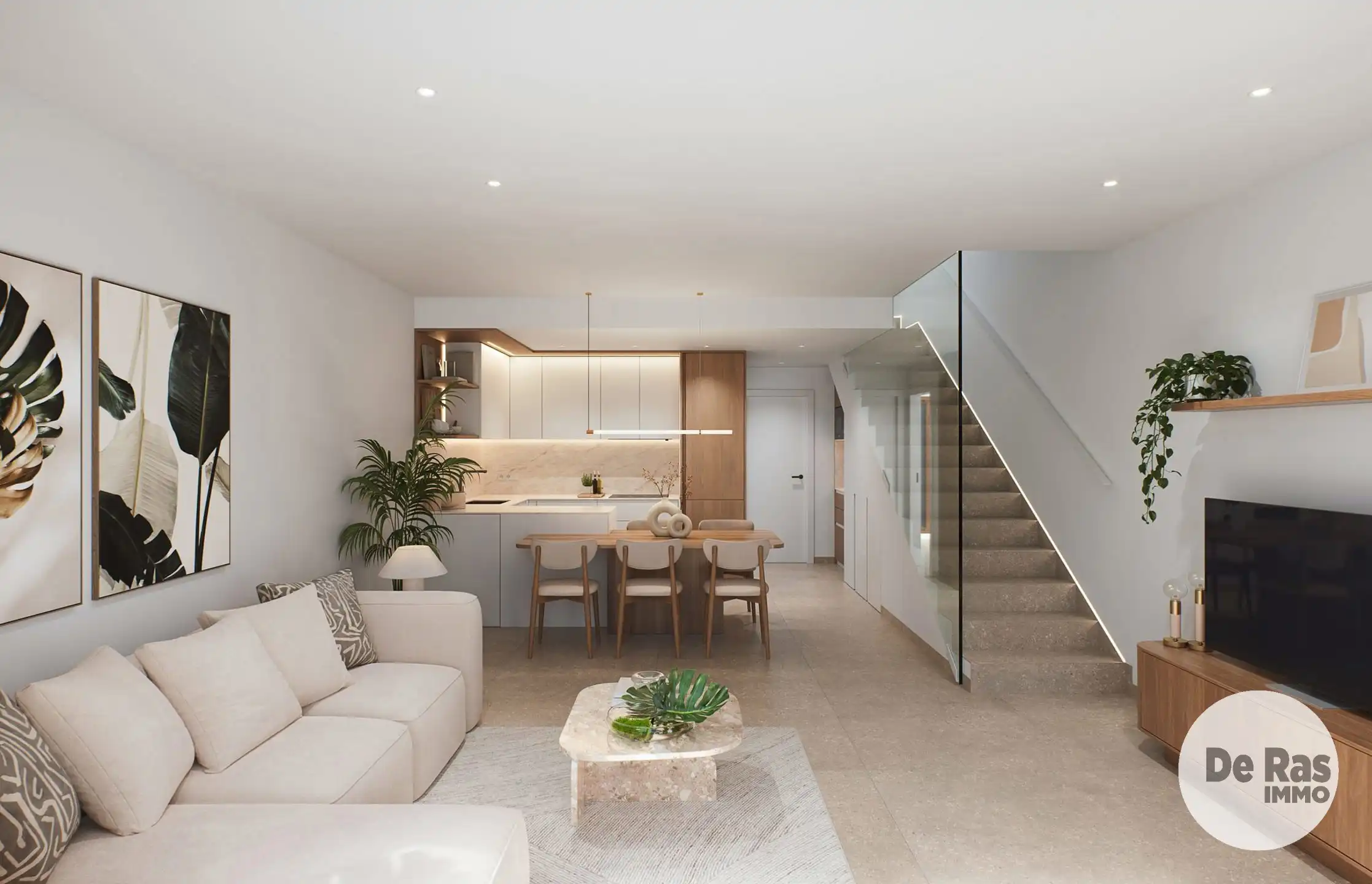 SPANJE - Townhouses met 2 of 3 slpk en privé zwembad foto 8