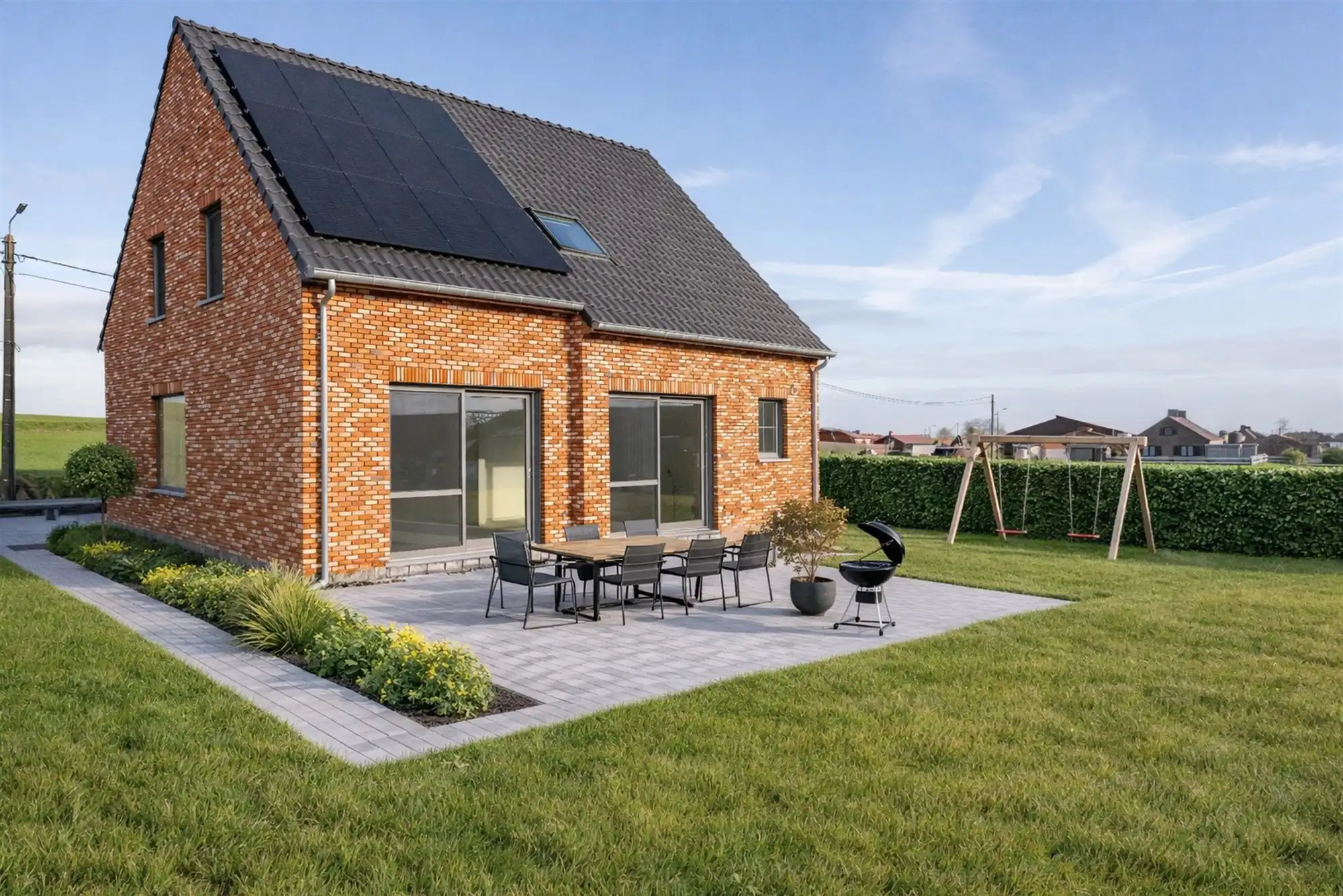 Vrijstaande nieuwbouwwoning op topligging te Aarsele foto 4