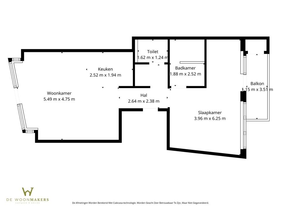 GERENOVEERD APPARTEMENT MET 1 SLK IN HET CENTRUM VAN SINT-TRUIDEN foto 18
