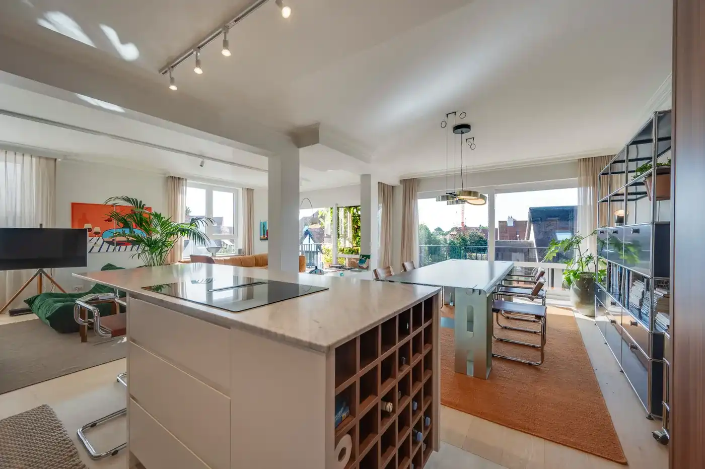 Hoekappartement met 3slk's langs de Winston Churchillaan met prachtig open zicht  foto 7