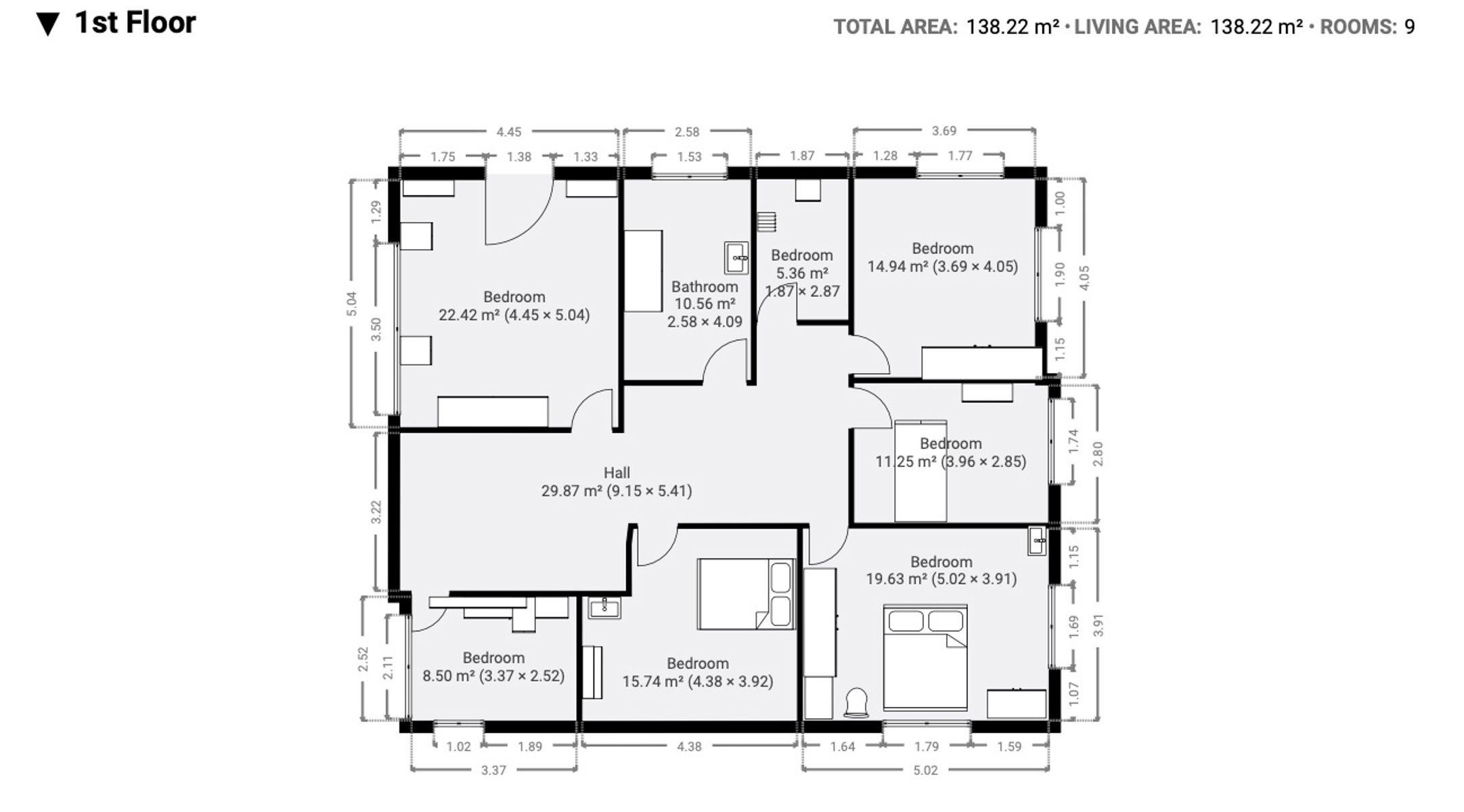 Statige woning met 7 slaapkamers + tuin op 2430 m2 foto 30