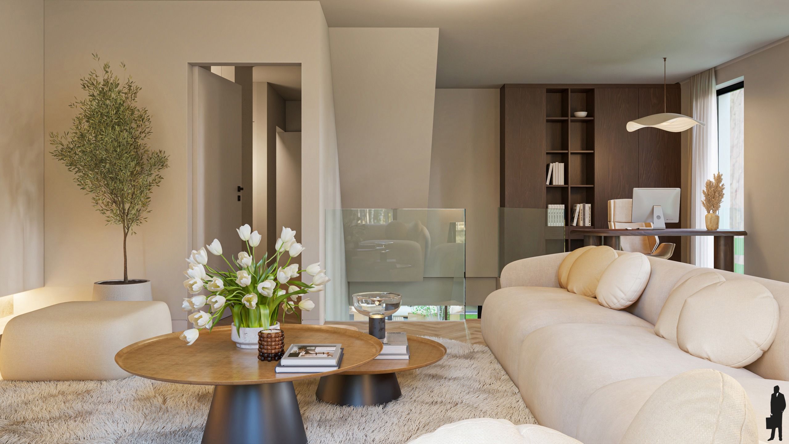 Zeer goed gelegen bouwgrond met reeds vergunde woning foto 12