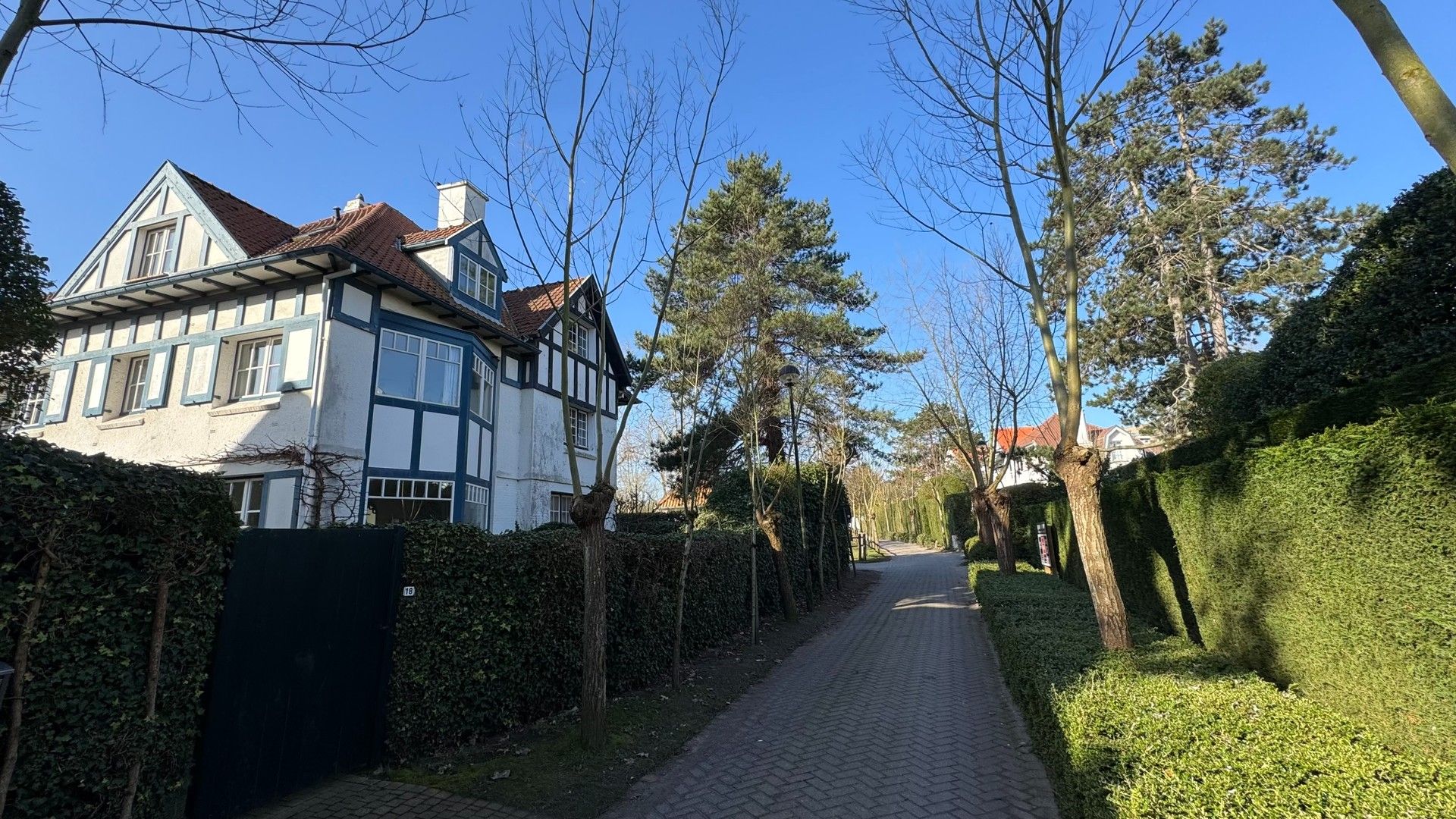 Charmante koppelvilla ideaal en rustig gelegen in een paadje in het Zoute. foto 28