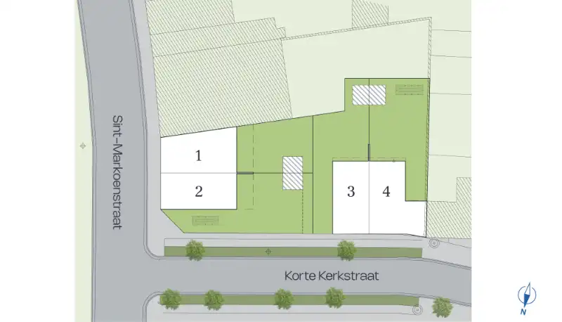 Wondelgem (Gent), Sint-Markoenstraat - Fase 1: Lot 03 foto 6