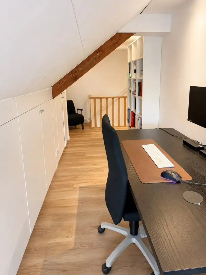 Gerenoveerde halfopen bebouwing met 4 slaapkamers, bureau, tuin en garage in Brasschaat foto 23