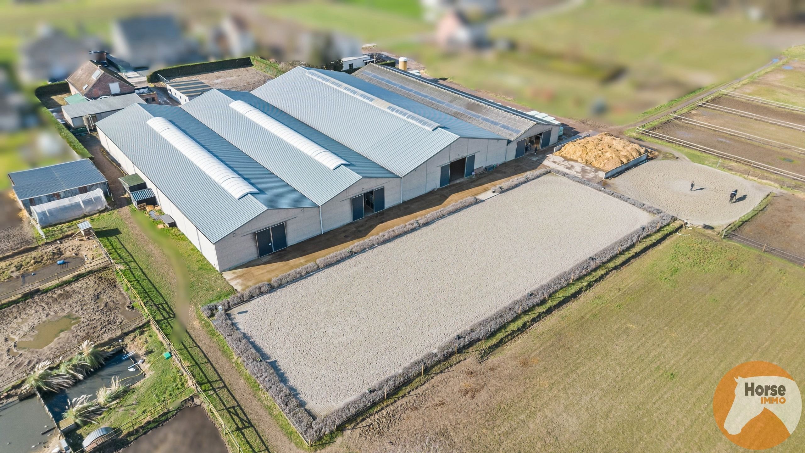 KAMPENHOUT - Professionele paardenaccommodatie op 4ha28 foto 2