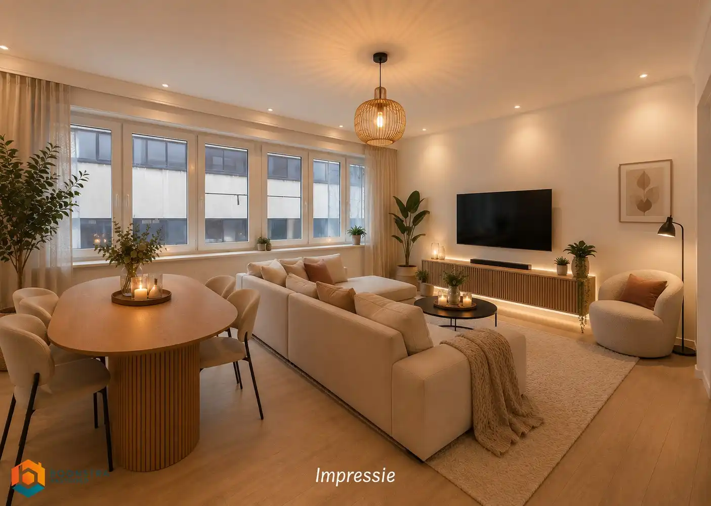 Instapklaar appartement met 1 slpkr te hartje Mechelen foto {{pictureIndex}}