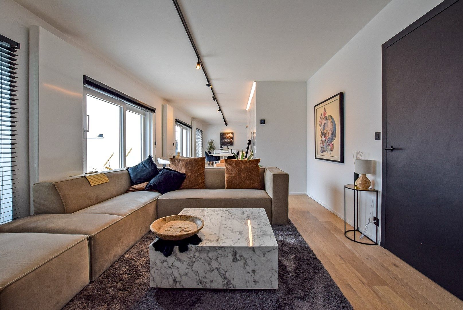 Exclusief penthouse (99m²) met maar liefst 100m² dakterras te Sint-idesbald (Koksijde).  foto 3