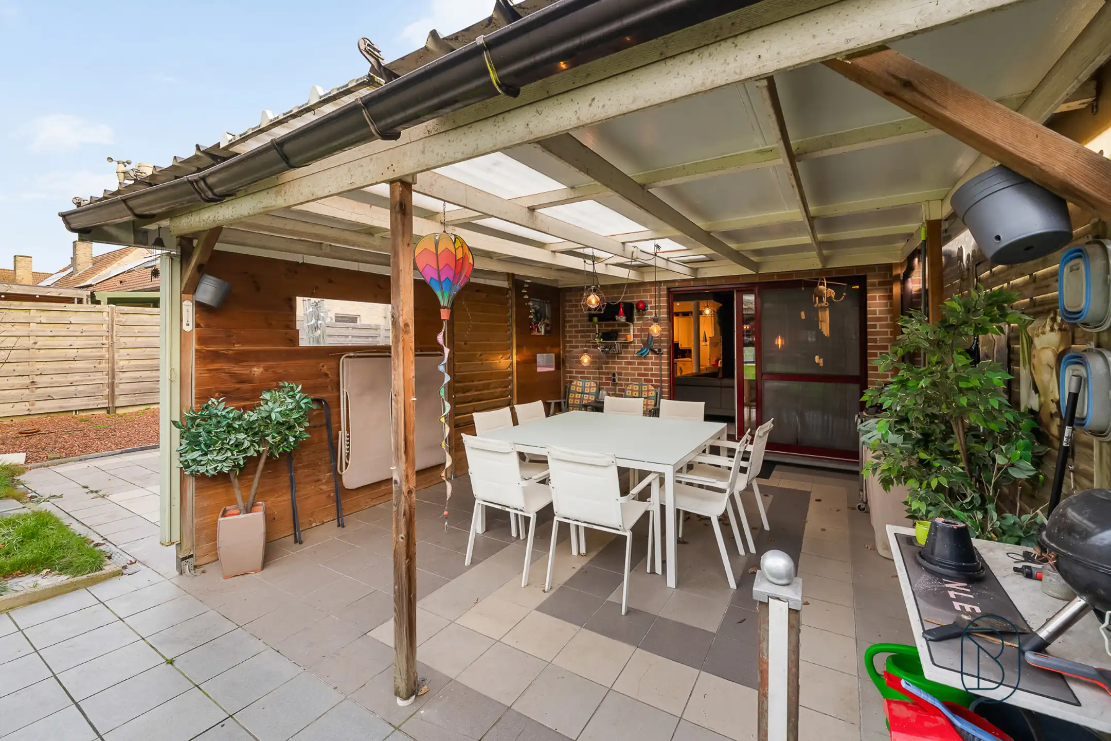 Instapklare HOB met 3 slk garage en tuin in Marke foto 7