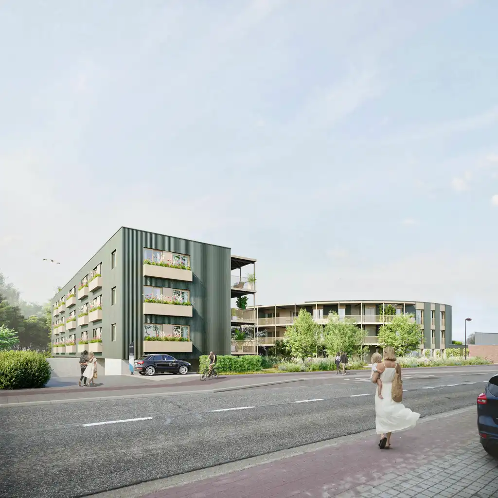RUIME EN  LUXUEUZE DOORZONAPPARTEMENTEN.   foto 3