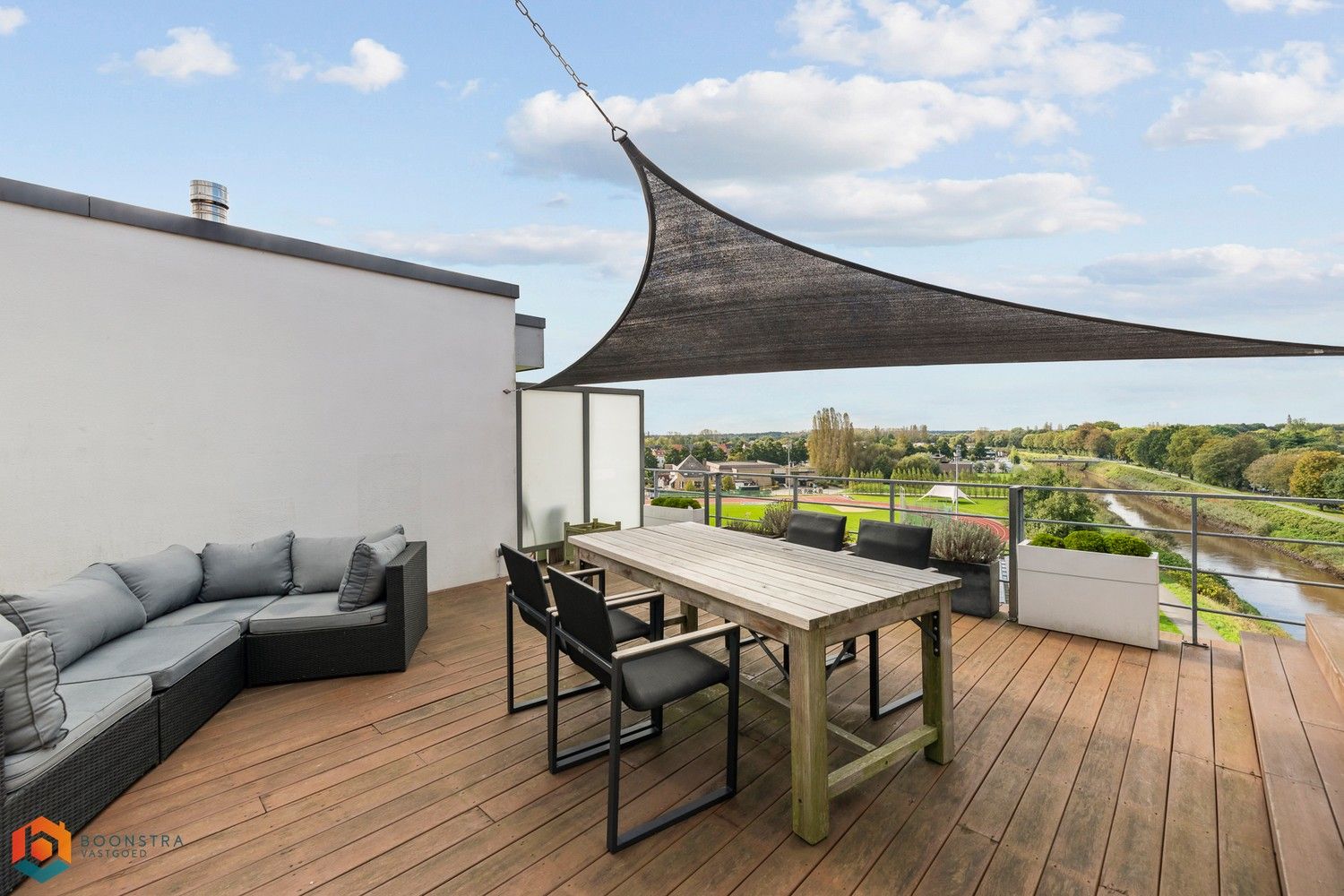 Unieke penthouse met 2 slpkrs aan de vaart te Lier foto 16