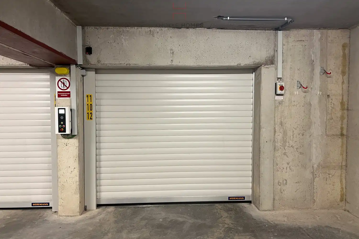 Garagebox in residentie op de Zeedijk Het Zoute foto 2