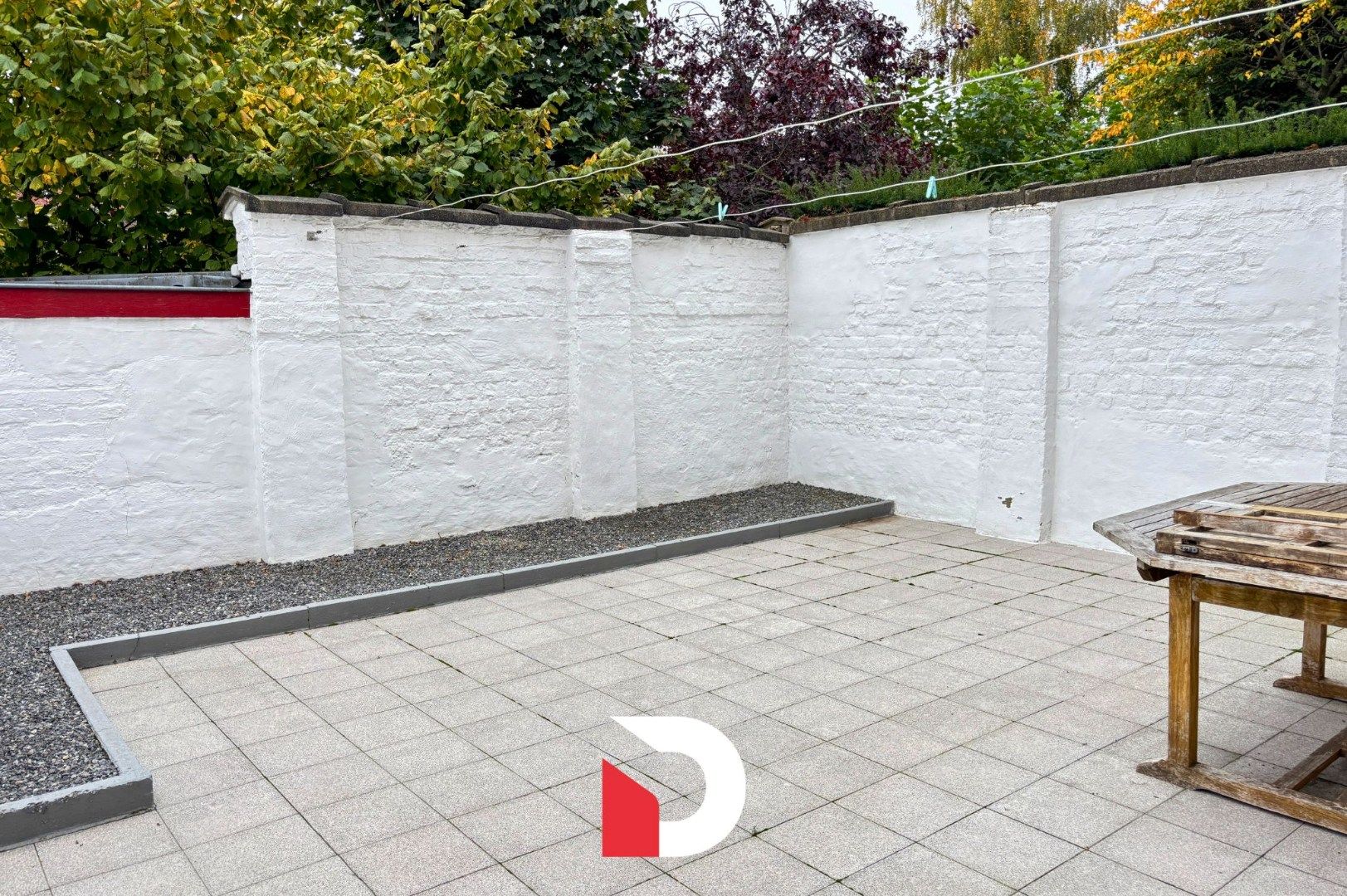 Rustig gelegen 1 slaapkamer appartementje met koer foto 7