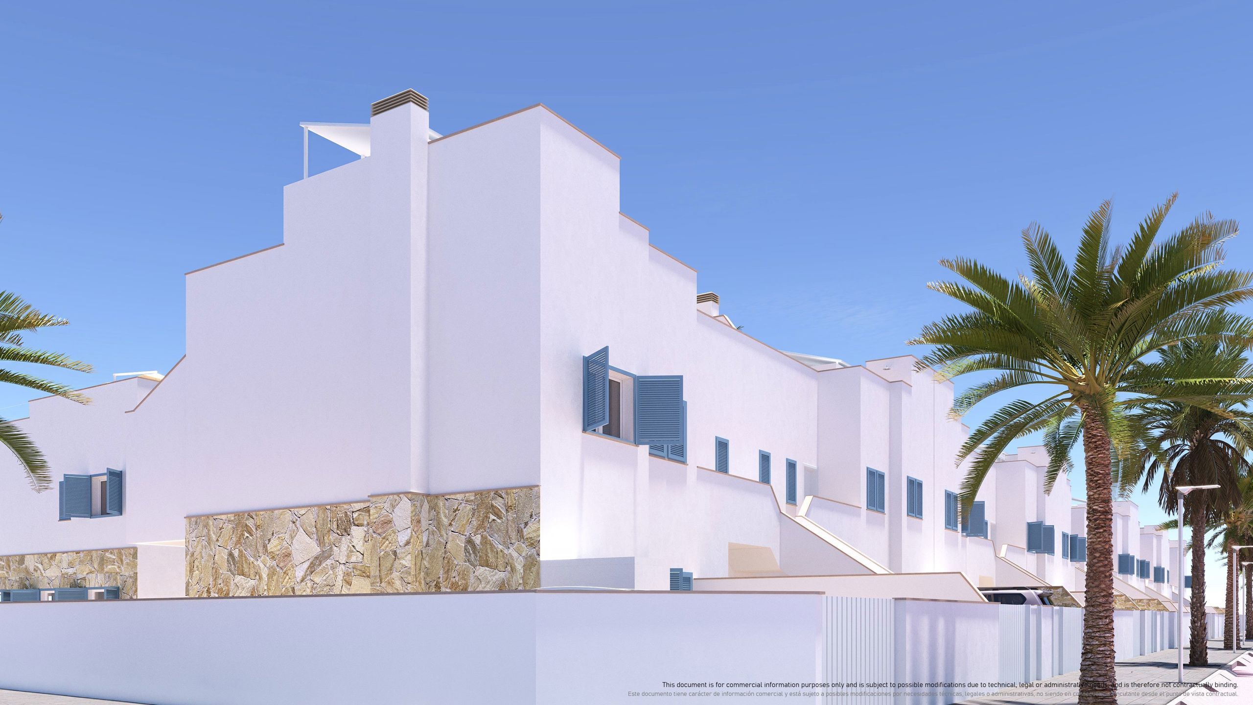 SPANJE - Appartementen Ibiza-stijl 1km van strand, zee. foto 25