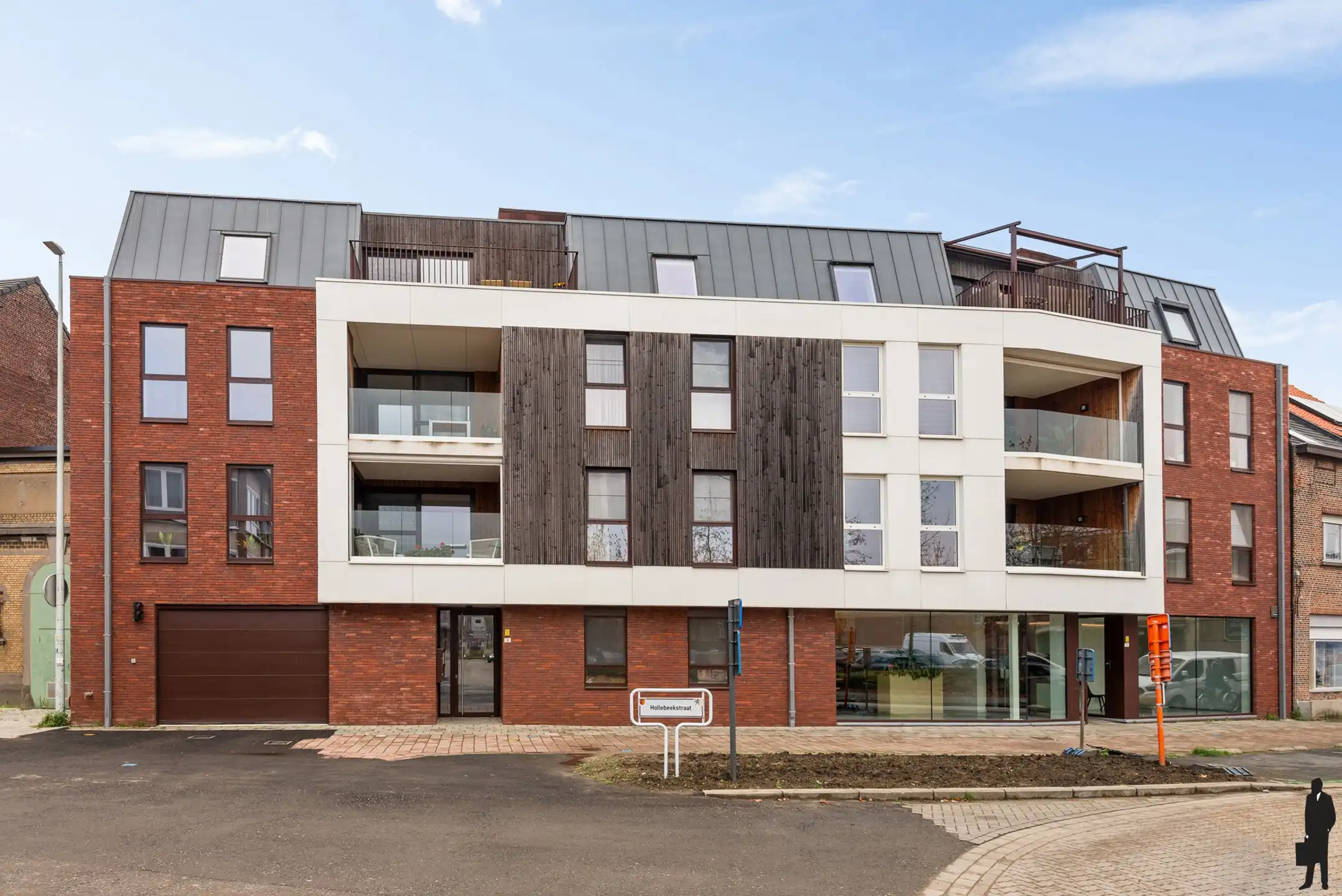 Modern appartement met 2 slaapkamers en overdekt terras foto 20