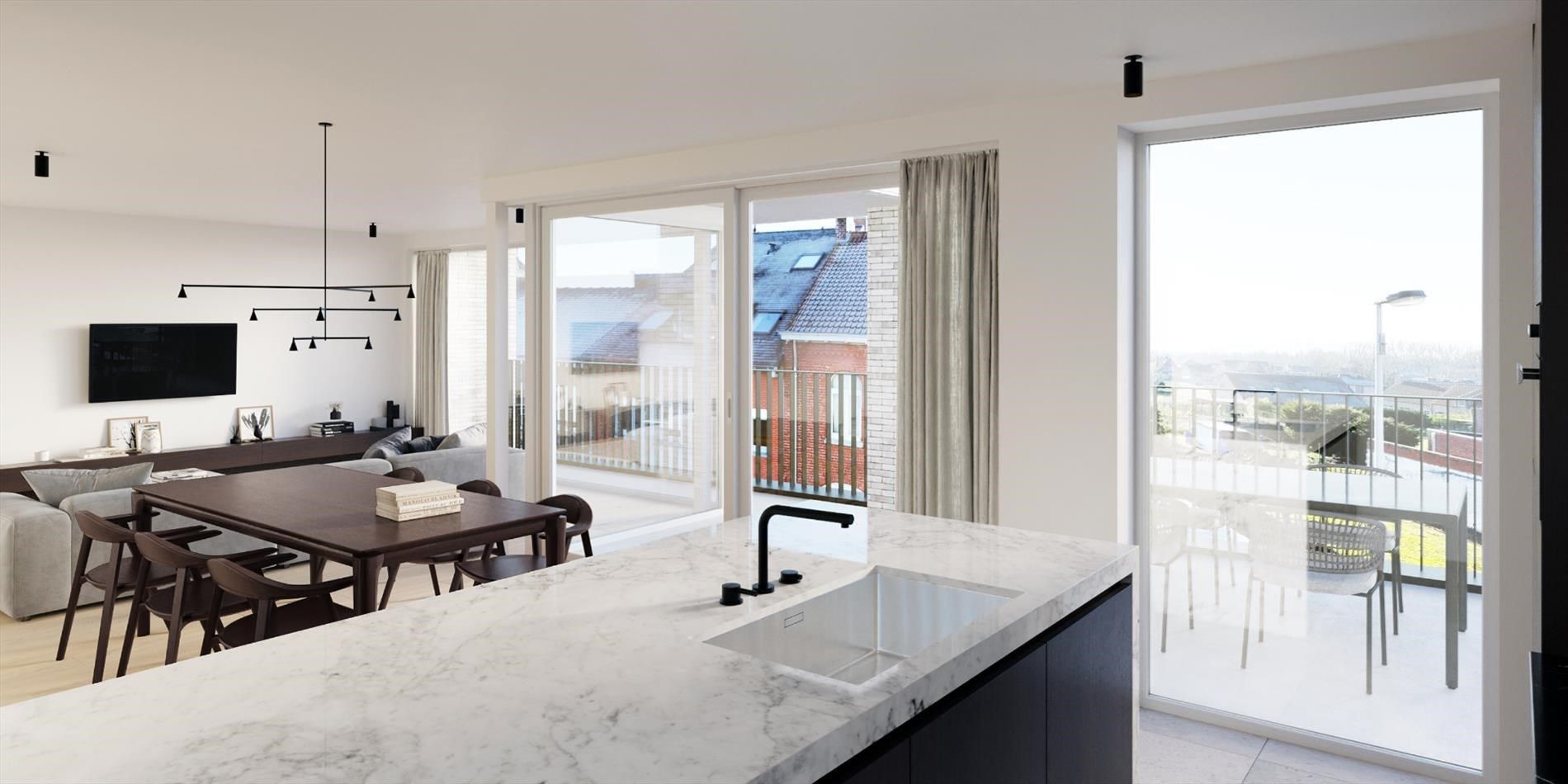 Modern appartement met tuintje foto 10