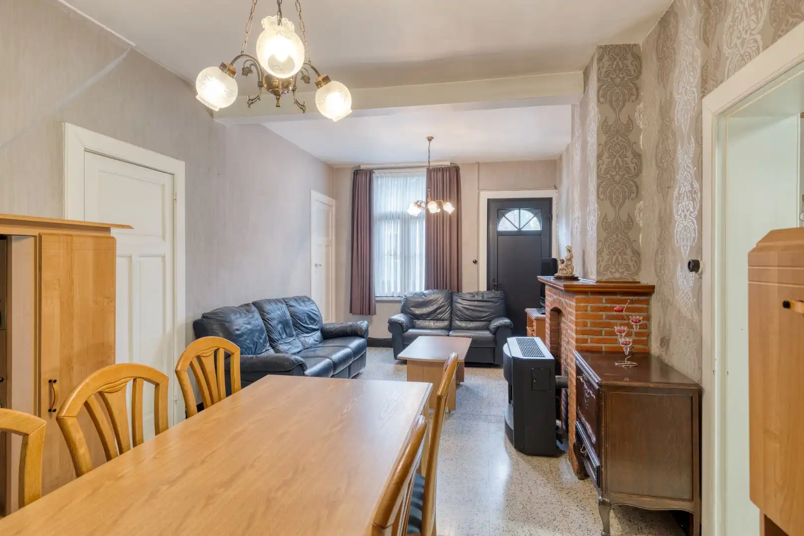 Te renoveren halfopen woning met 3/4 slpks op 542 m² (zuidgericht) te St.-Jozef-Olen ! foto 5