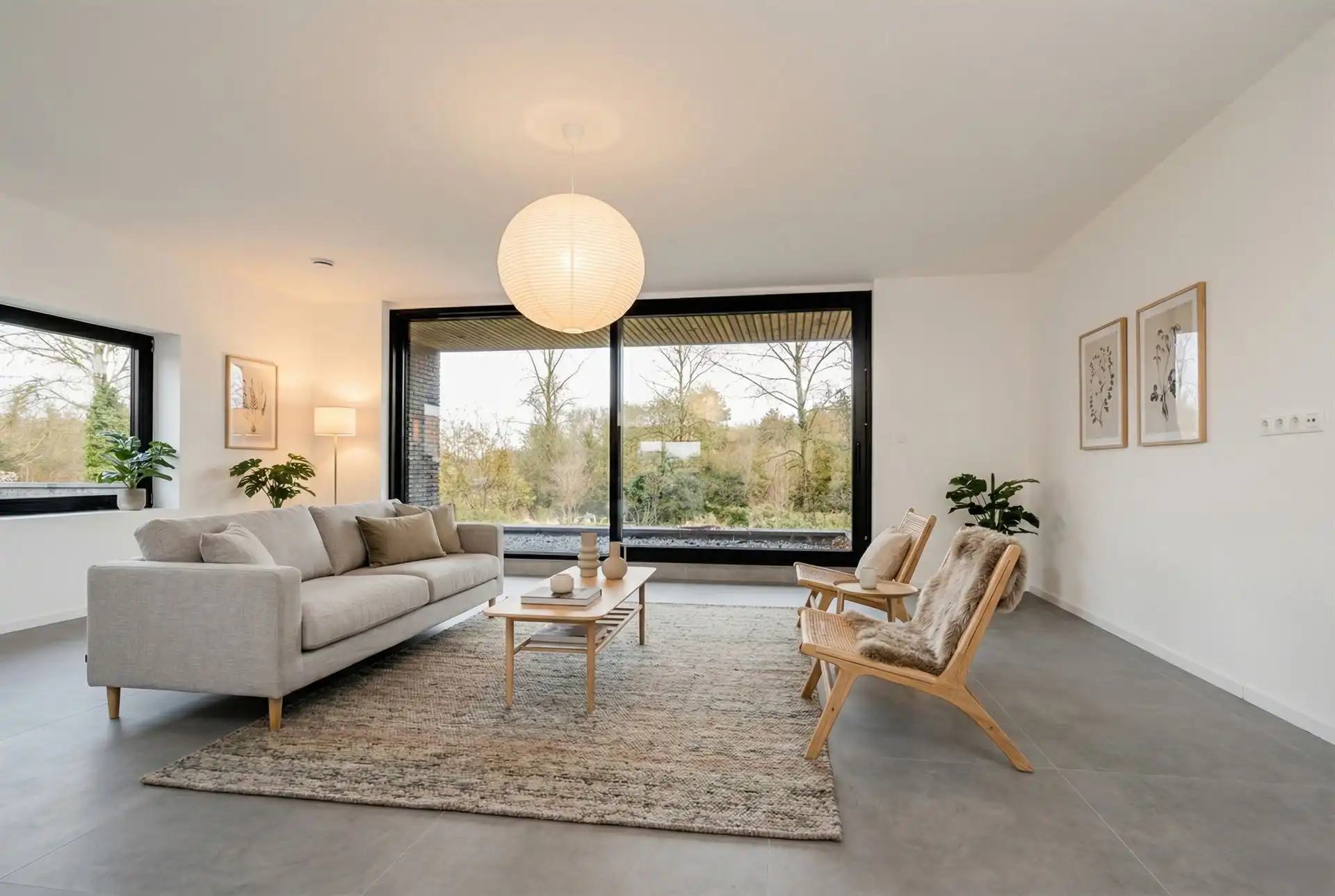 PRACHTIGE HALFOPEN NIEUWBOUWWONING met 3 / 4  slaapkamers en mogelijkheid om Privé met Professioneel te combineren (verkoop met registratierechten!) foto 2