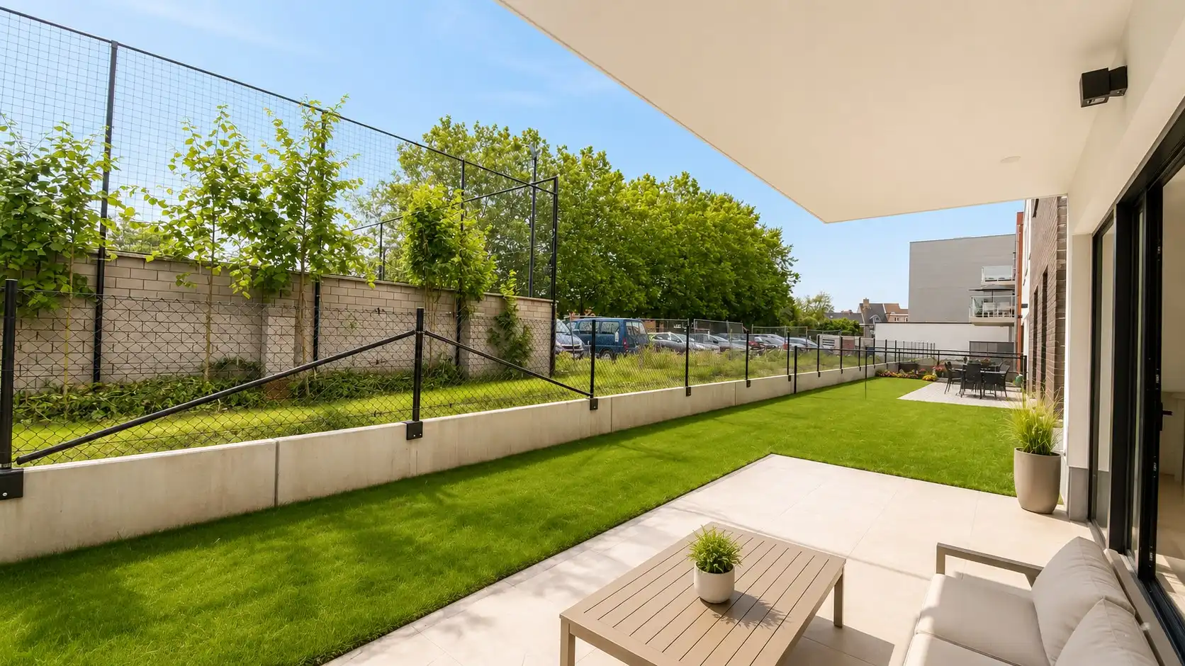 Ruim gelijkvloers appartement centrum Lokeren met terras en tuintje foto 8
