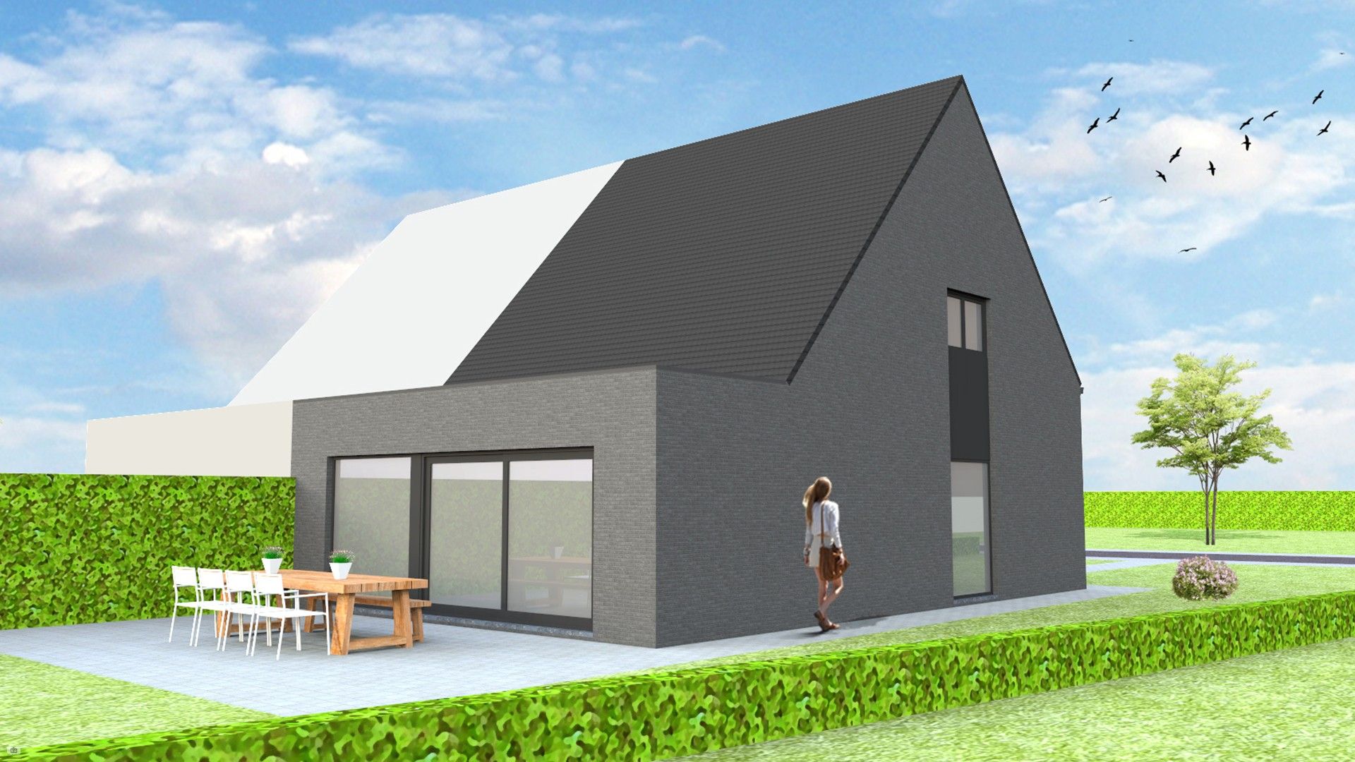 Nieuw te bouwen woning te Moerbeke-Waas foto 2