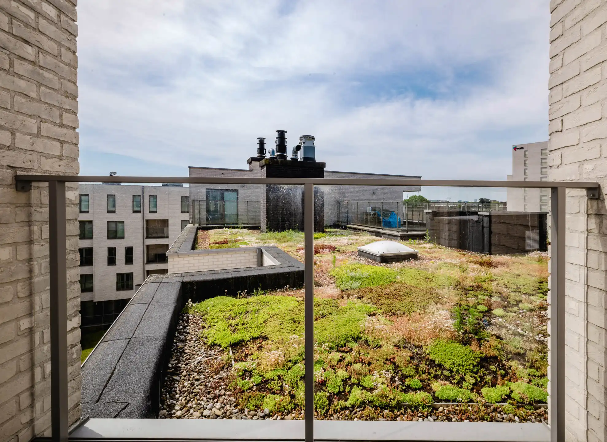 Dakappartement met één slaapkamer en ruim hoekterras te Gent foto 11