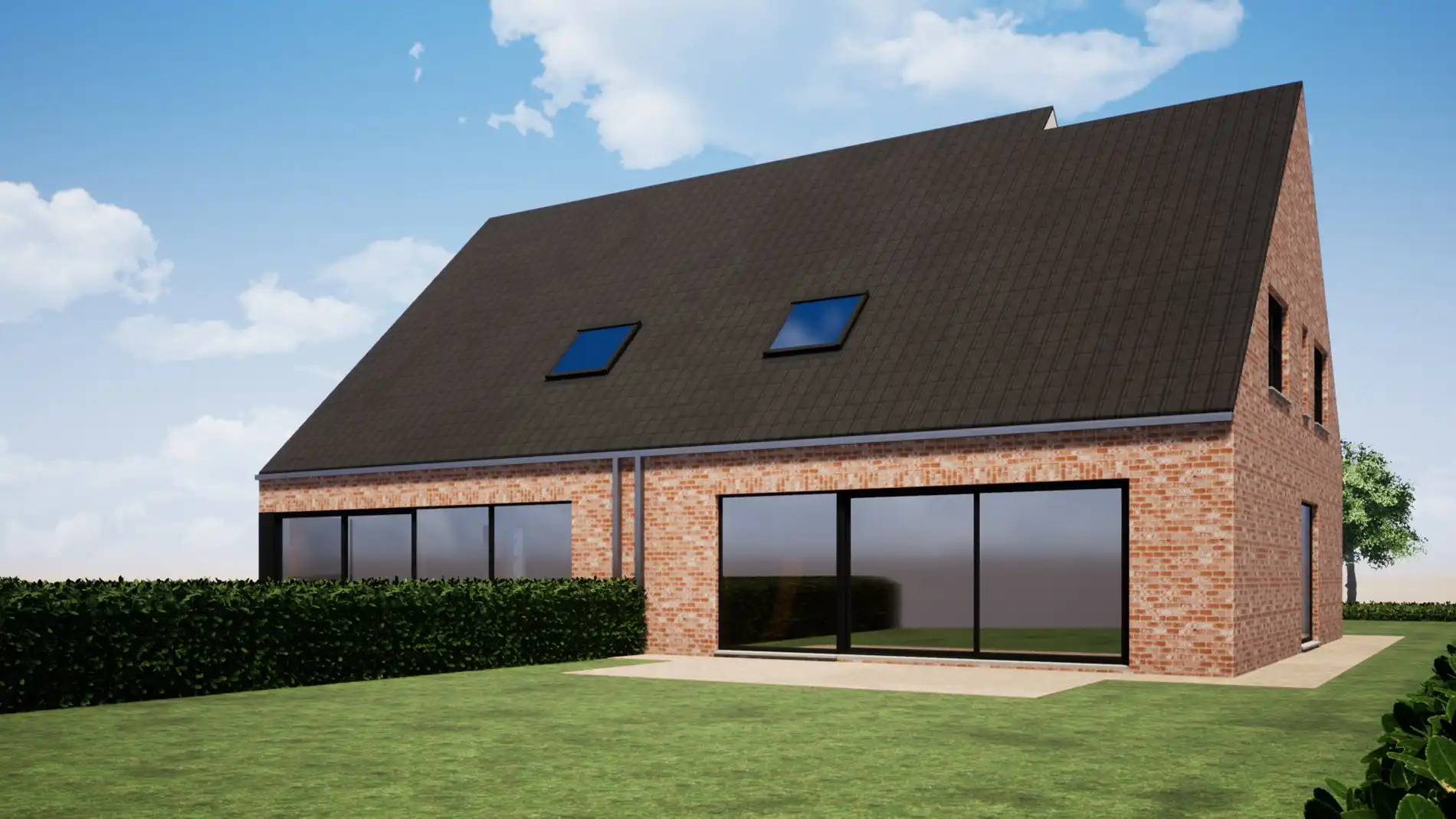 Ruime halfopen bebouwing met landelijke verzichten te Torhout foto 4