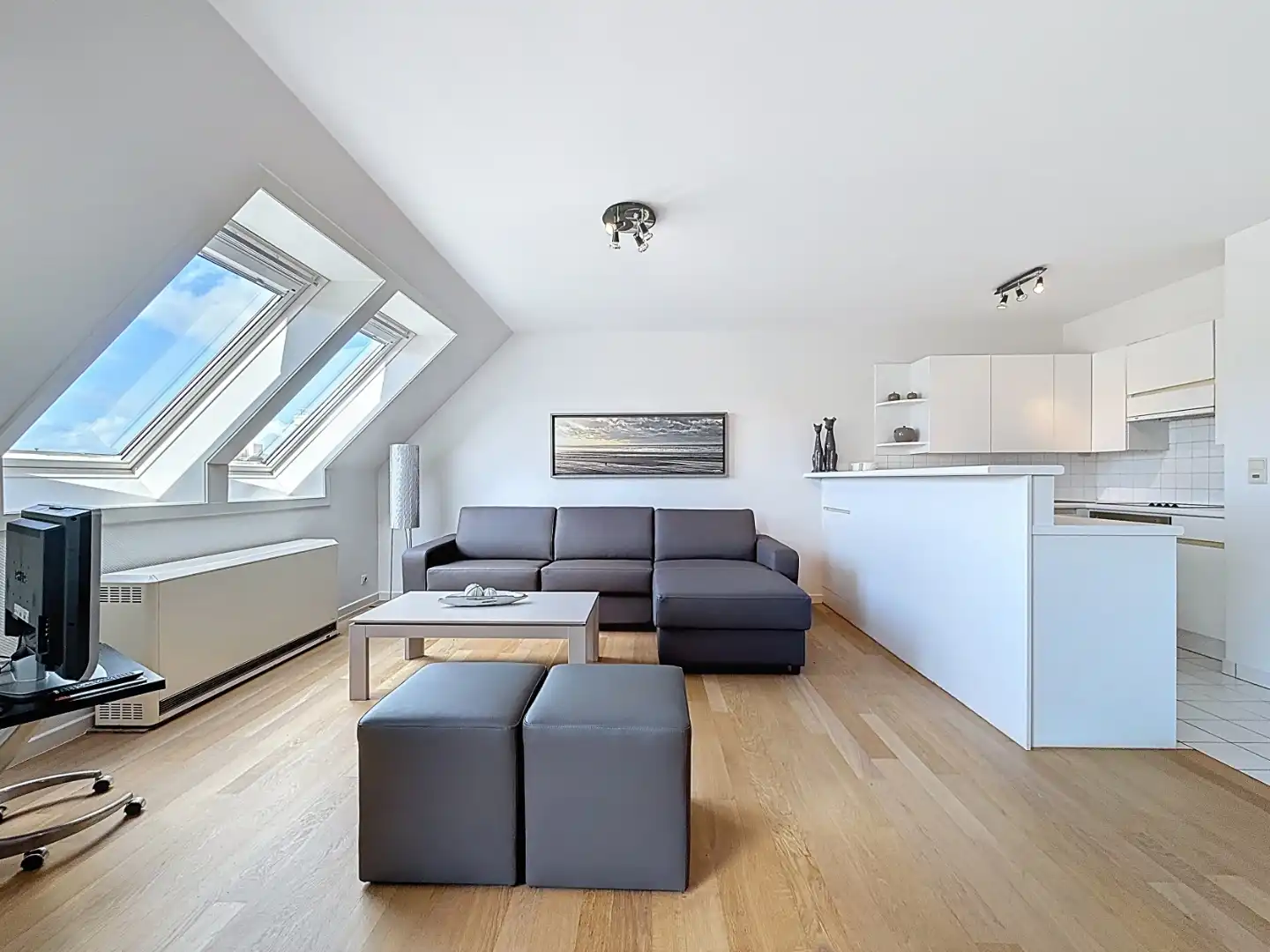 Instapklaar en gemeubeld dakappartement met topligging in Nieuwpoort-Bad foto 4