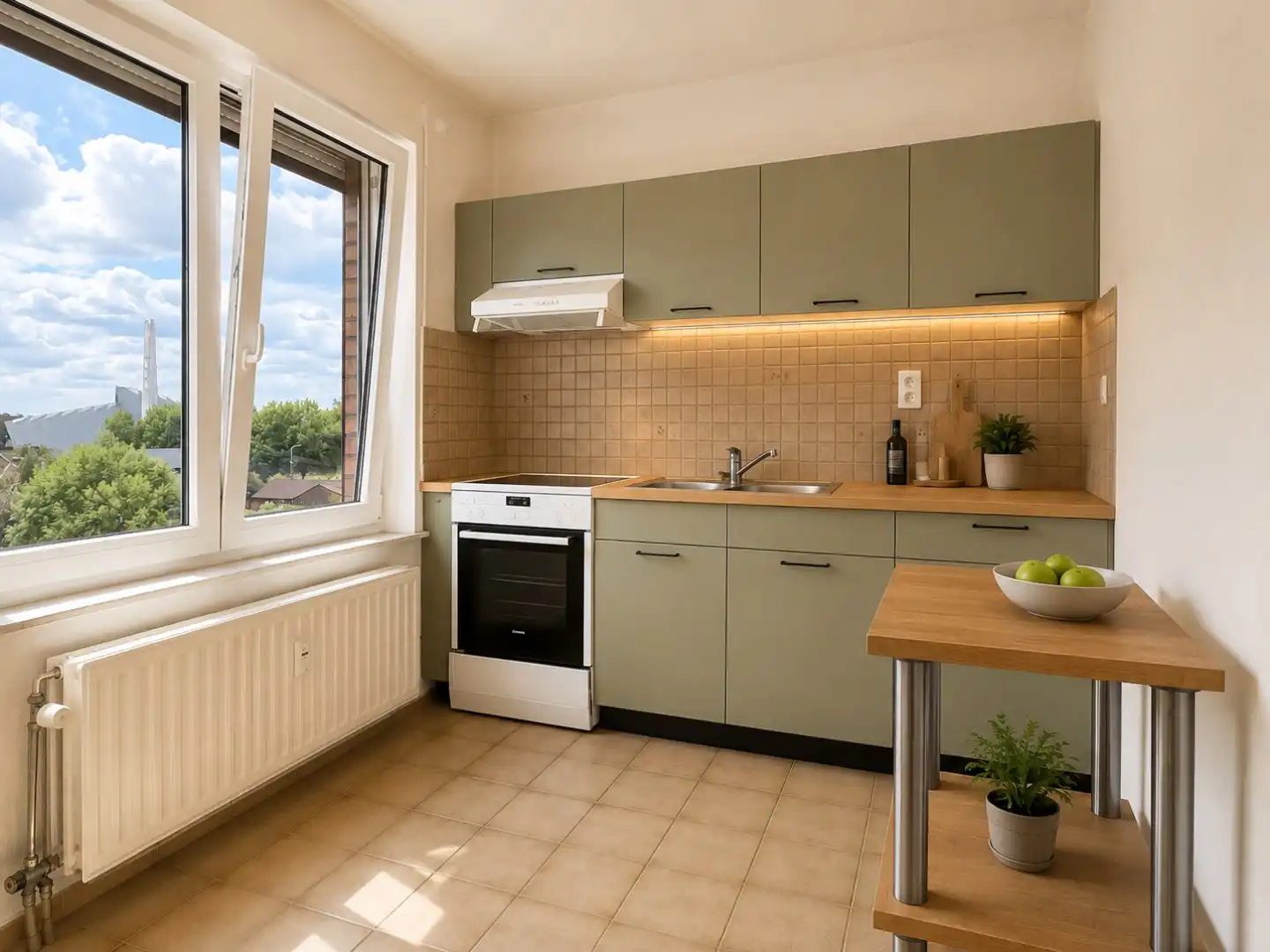 Instapklaar 2-slaapkamer appartement inclusief autostaanplaats en terras te koop in Kuurne! foto 8