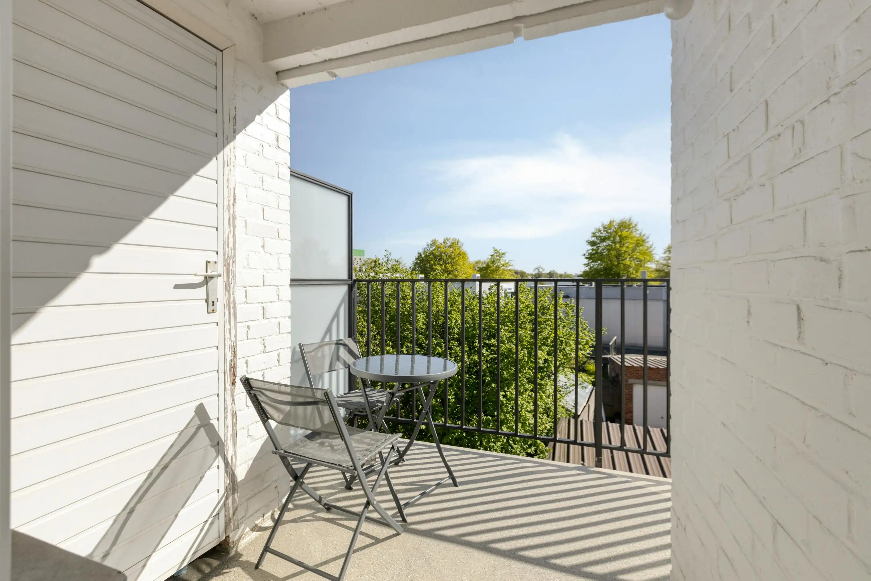 2-slaapkamer appartement met zuidgericht terras in Hasselt foto 14