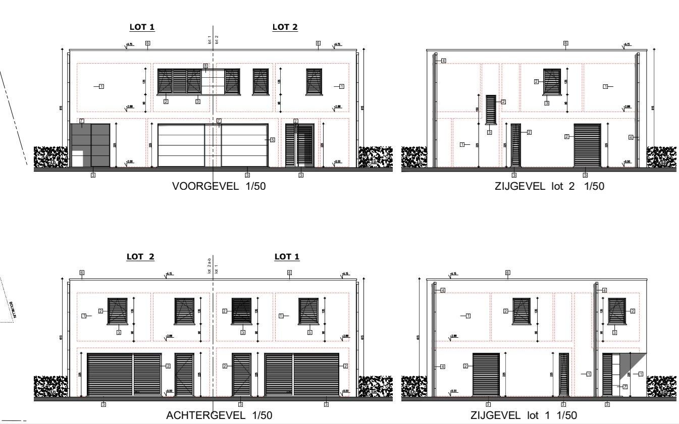 Nieuwbouwwoning, 4 slpk, garage, tuin, perceel 405 m², Torhout. foto 9