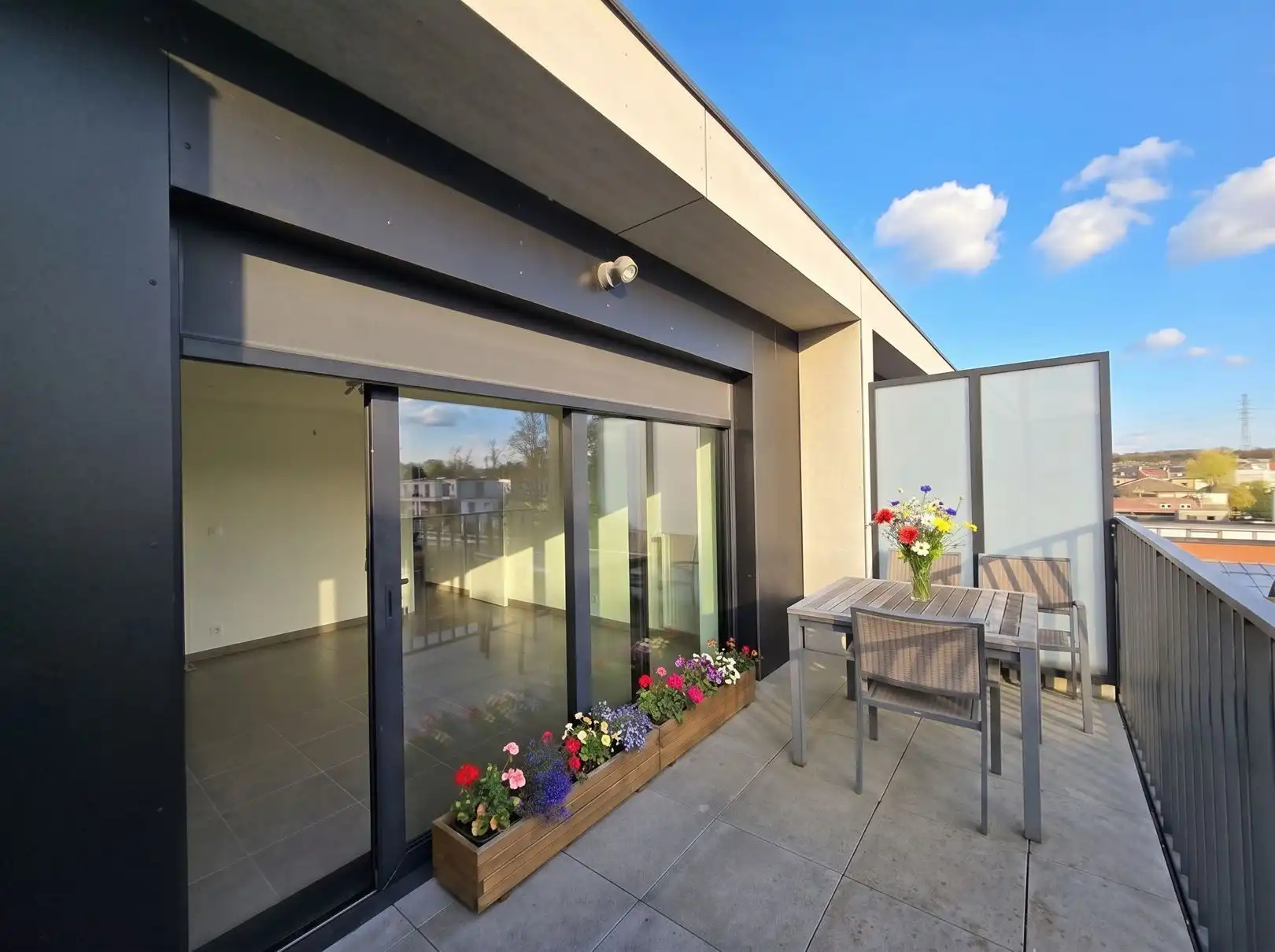 Duplex - penthouse - centrum Merchtem - 3 slps - 2 terrassen  foto 23