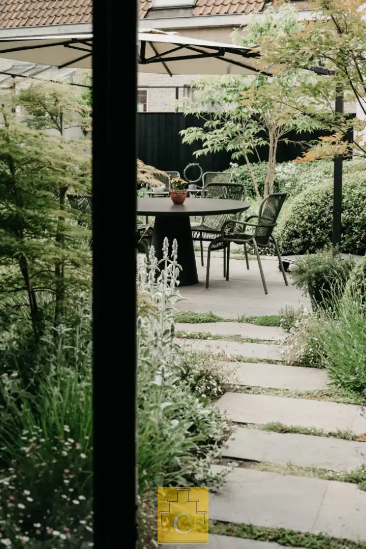 Uniek high-end appartement met privétuin in hartje Brugge – ca220 m² wooncomfort en ca170 m² Monbaliu-tuin foto 8