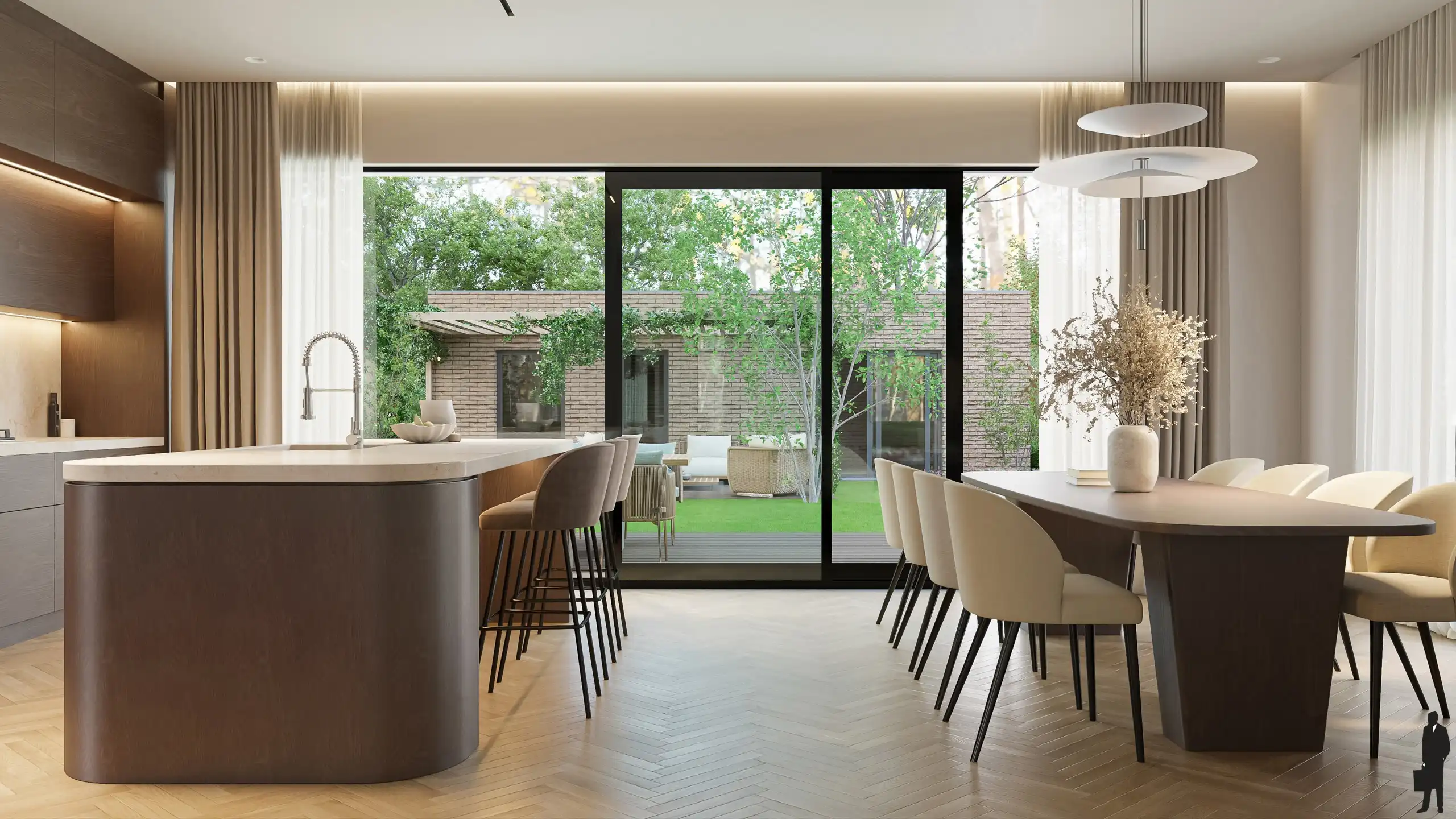 Zeer goed gelegen bouwgrond met reeds vergunde woning foto 3