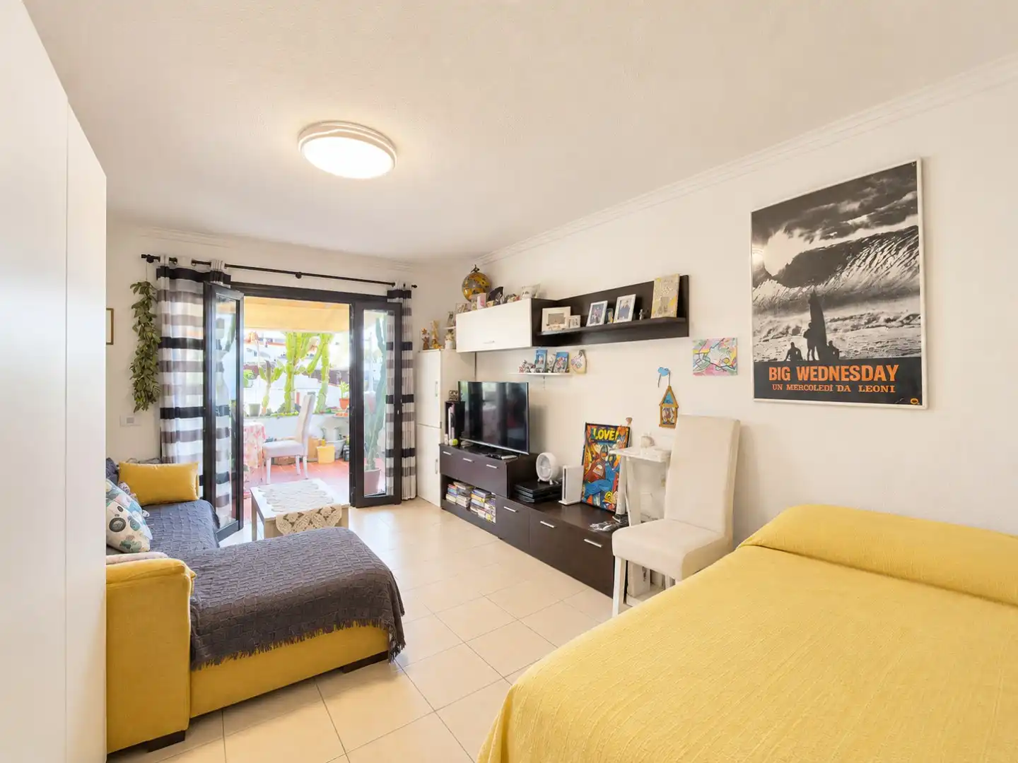 Appartement met één slaapkamer en vrij uitzicht op zee in San Eugenio, Adeje.  foto 5