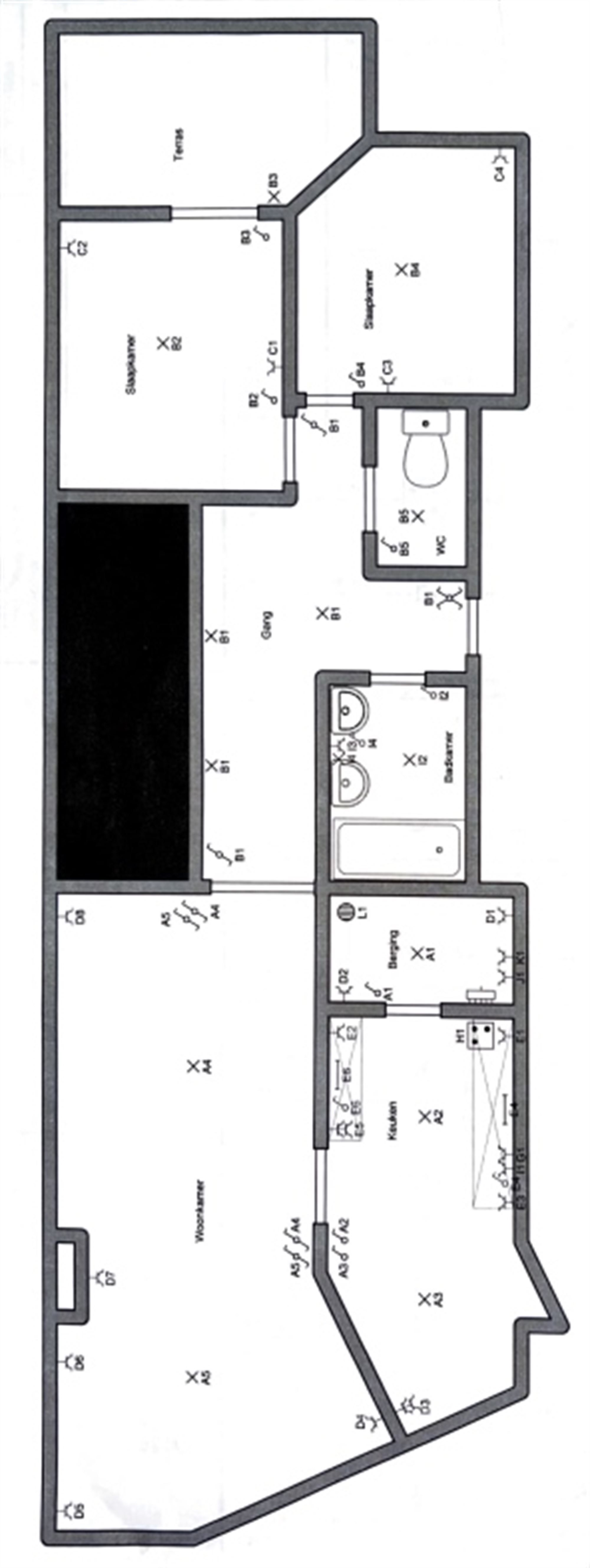 Ruim, comfortabel appartement met garage. foto 18
