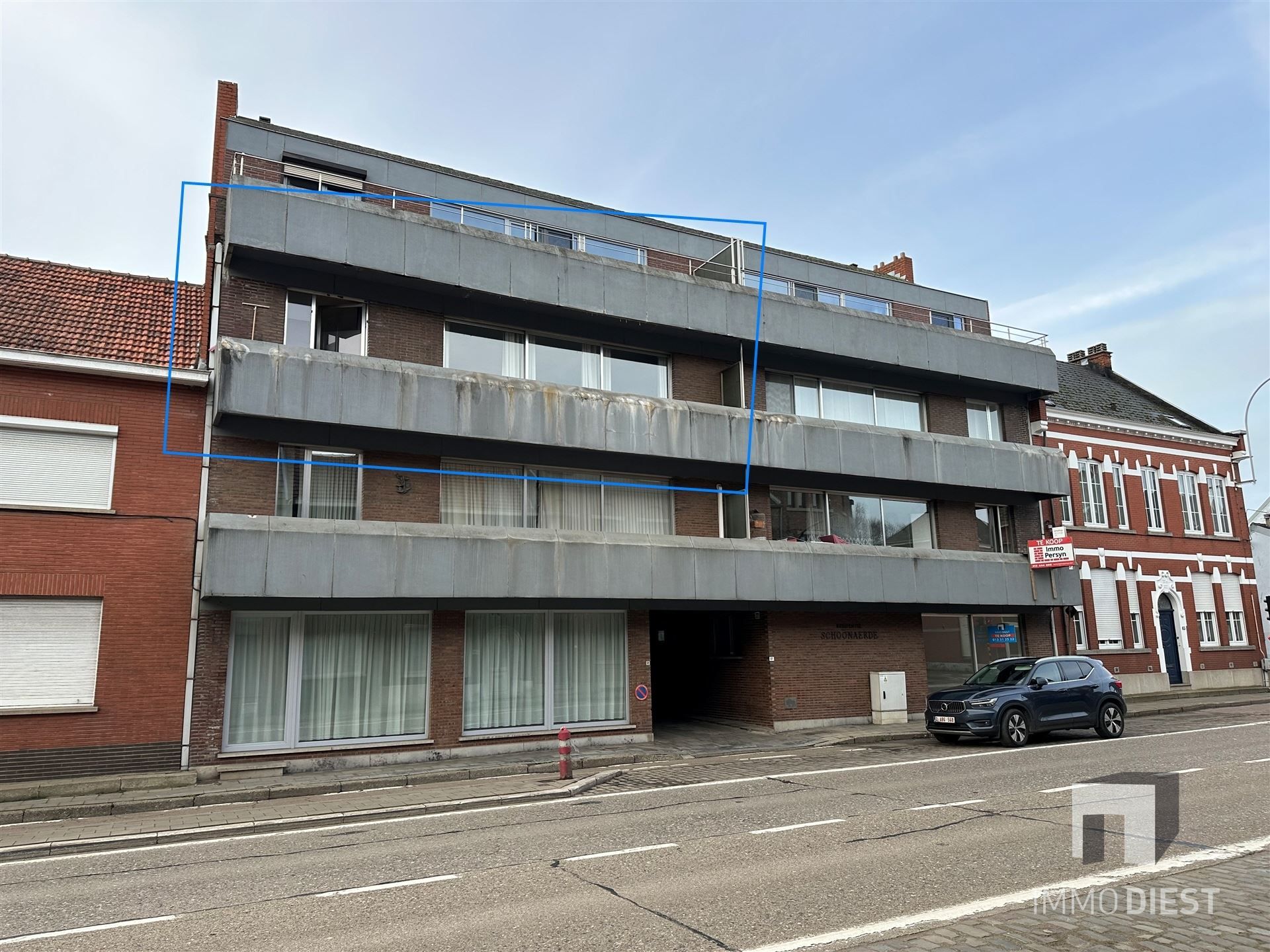 Appartement met 3 slpks, garage en kelder foto 2