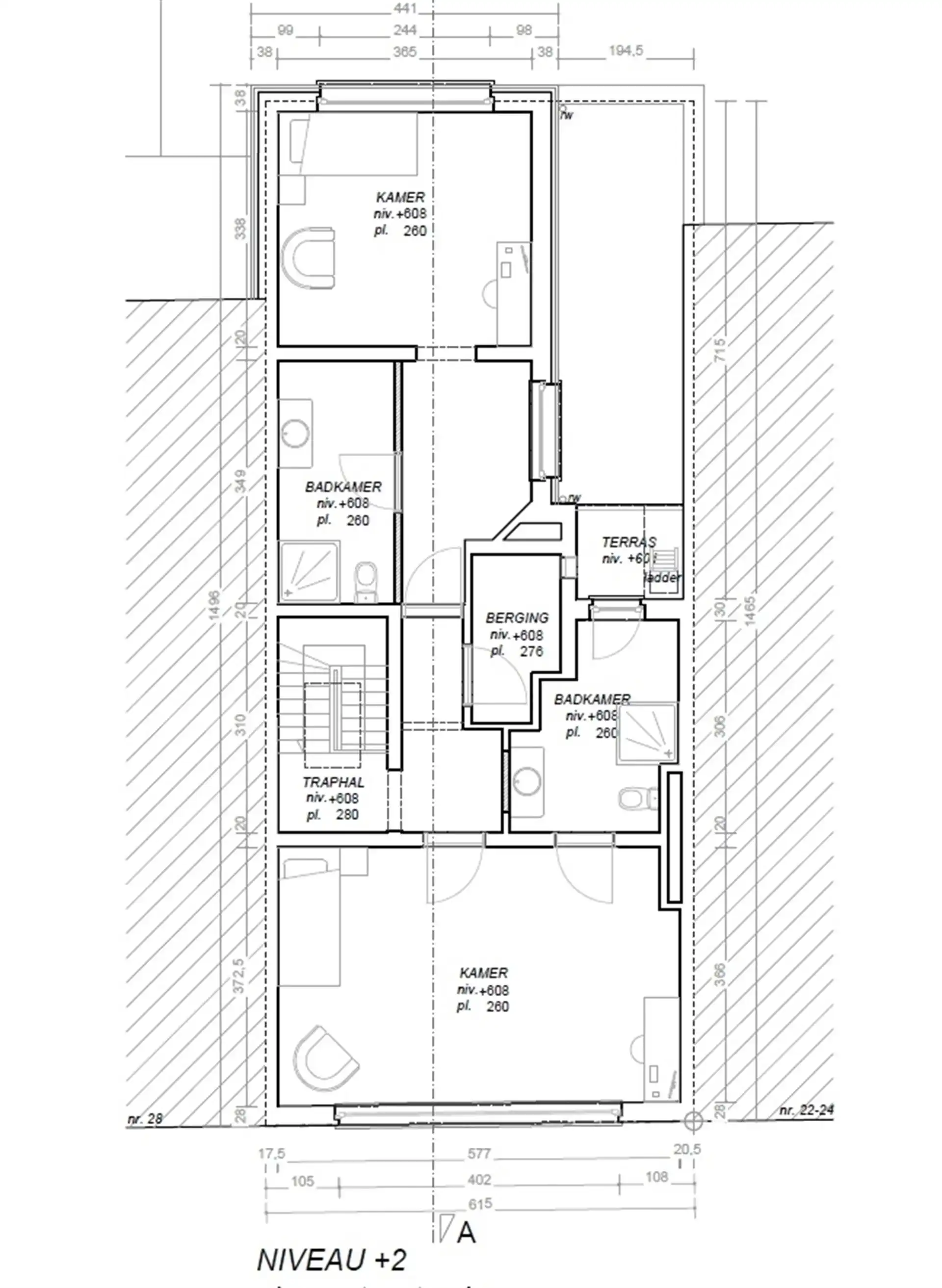 Studentenhuis met 5 koten met eigen badkamer en gem. keuken. foto 8