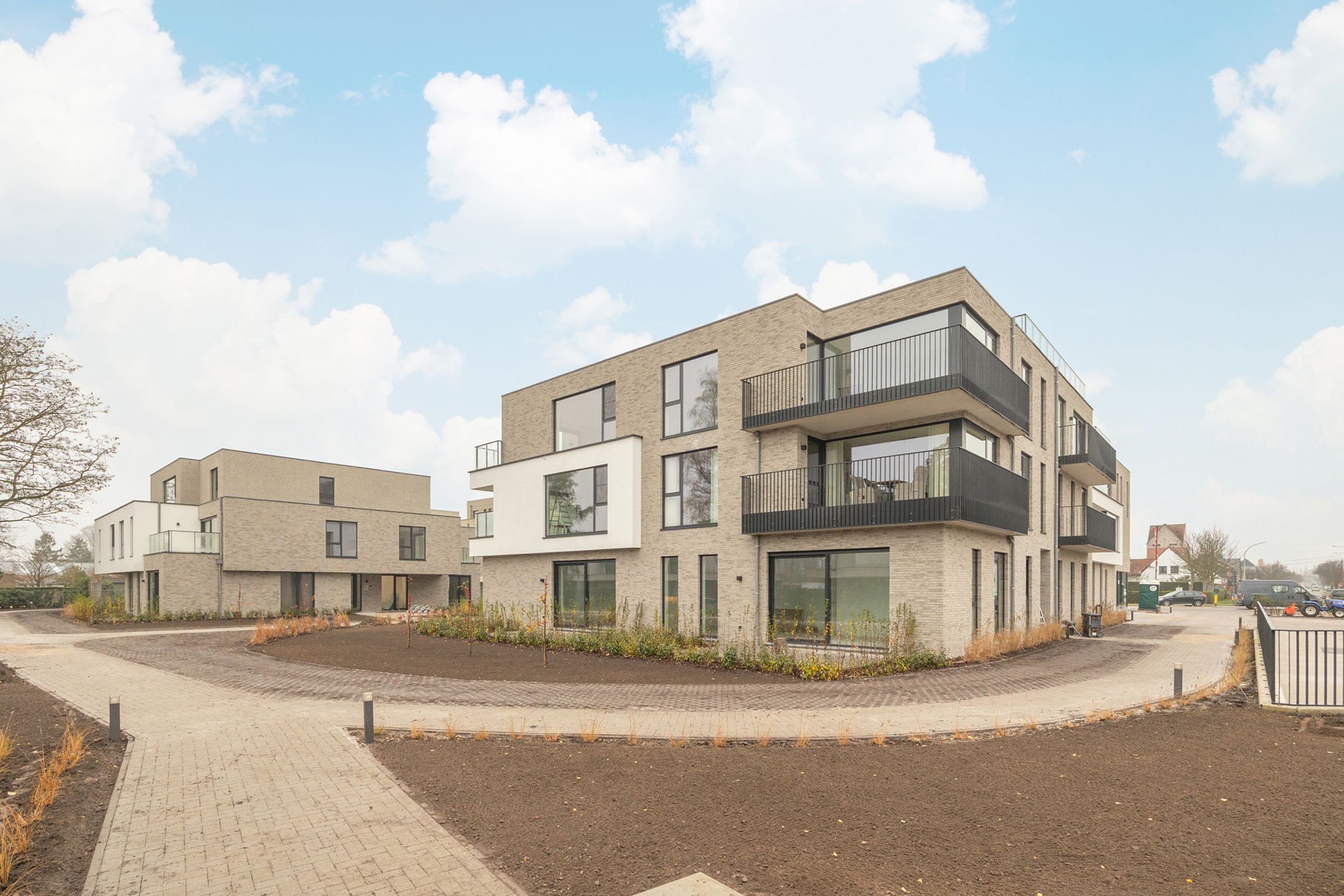 Appartement met terras in nieuwbouwcomplex te Zandhoven foto {{pictureIndex}}