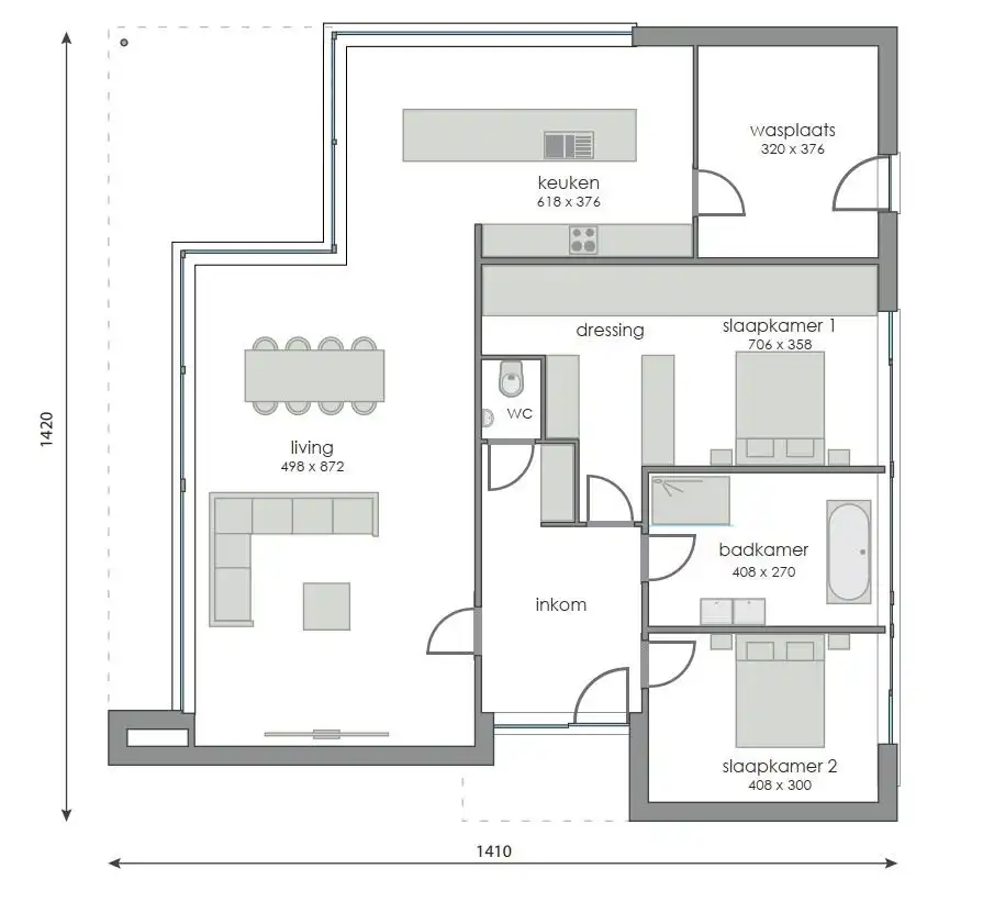 TE KOOP in HOREBEKE aan de Fonteinstraat 5 (lot 8) foto 2