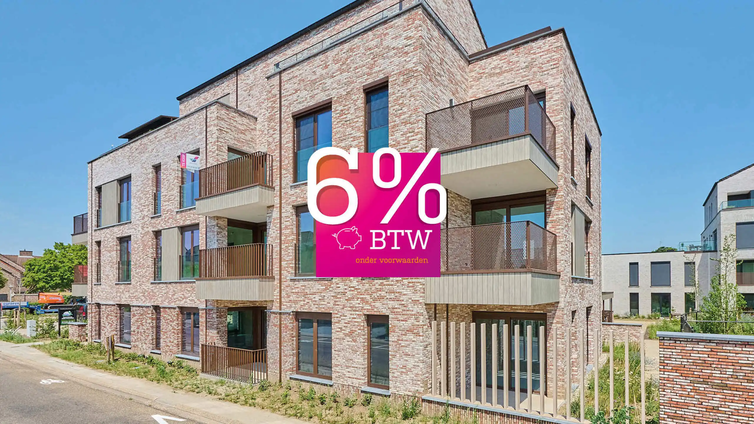 Nieuwbouw gelijkvloers BEN appartement Agnetenpark foto {{pictureIndex}}