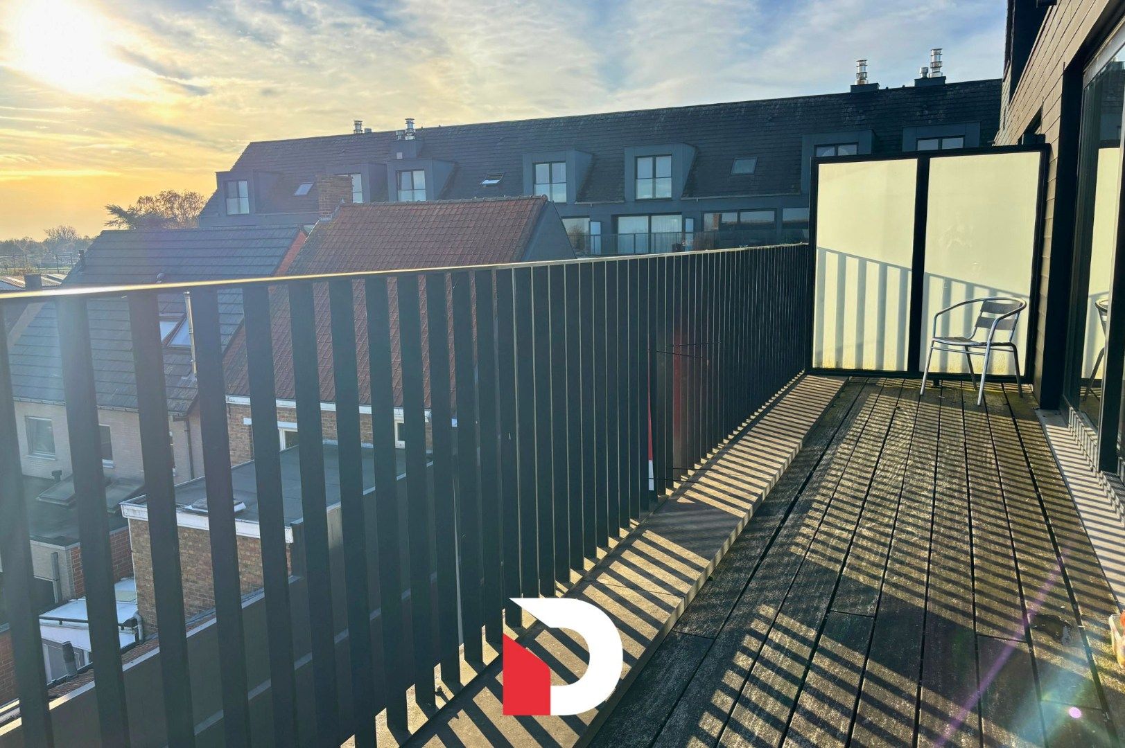Duplex appartement met ruime terrassen en 2 slaapkamers te Beernem foto 6